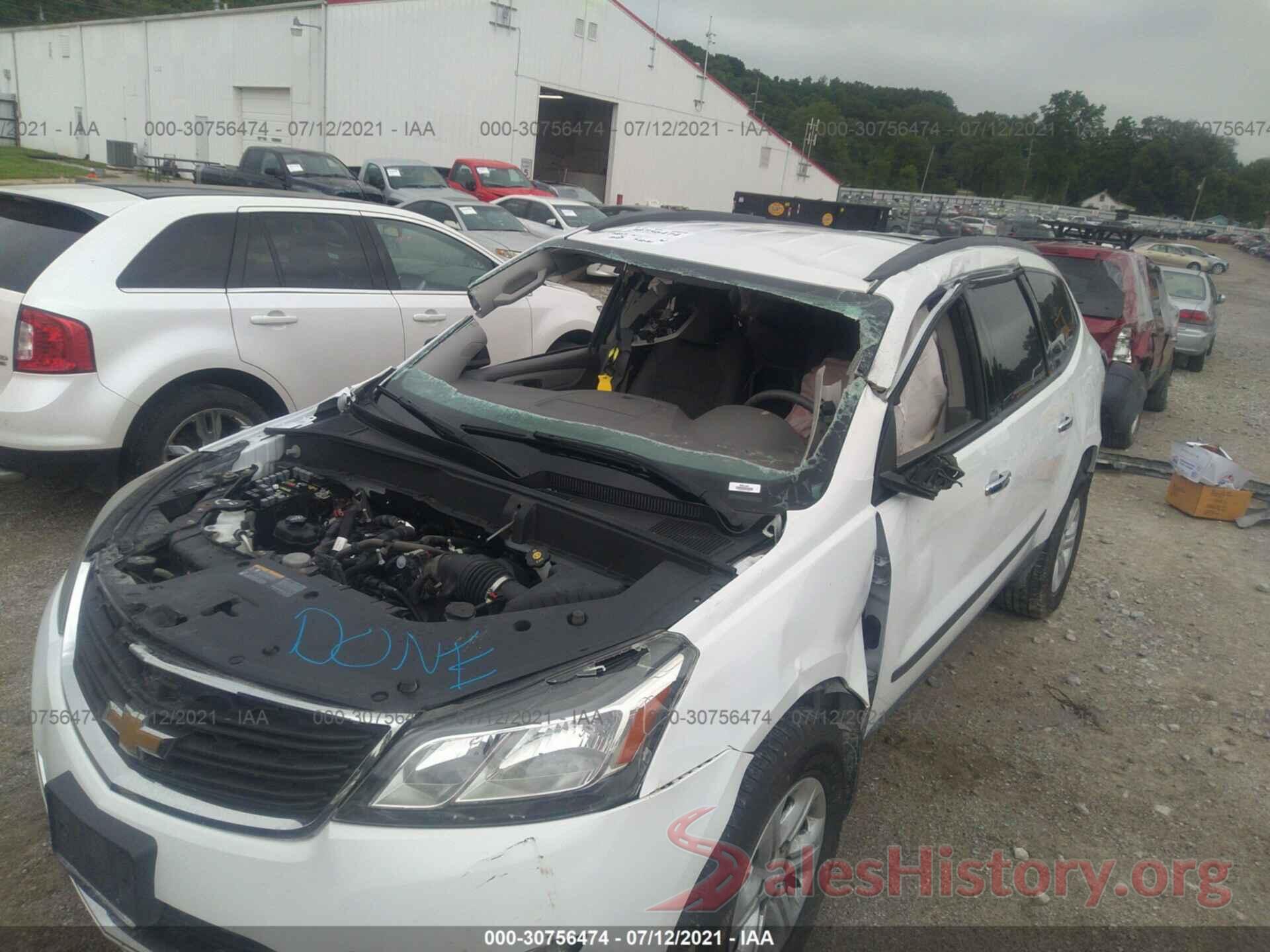 1GNKVFKD8GJ232743 2016 CHEVROLET TRAVERSE