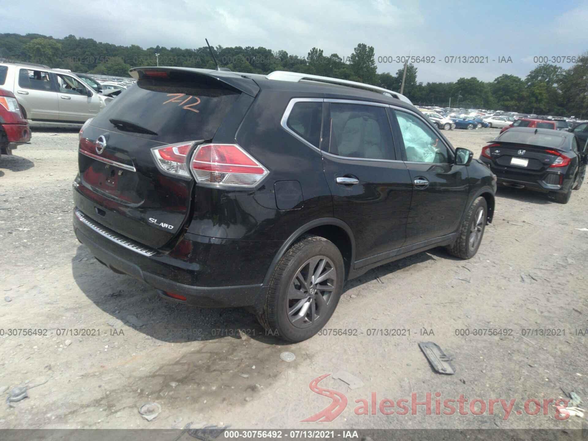 5N1AT2MV4GC900871 2016 NISSAN ROGUE