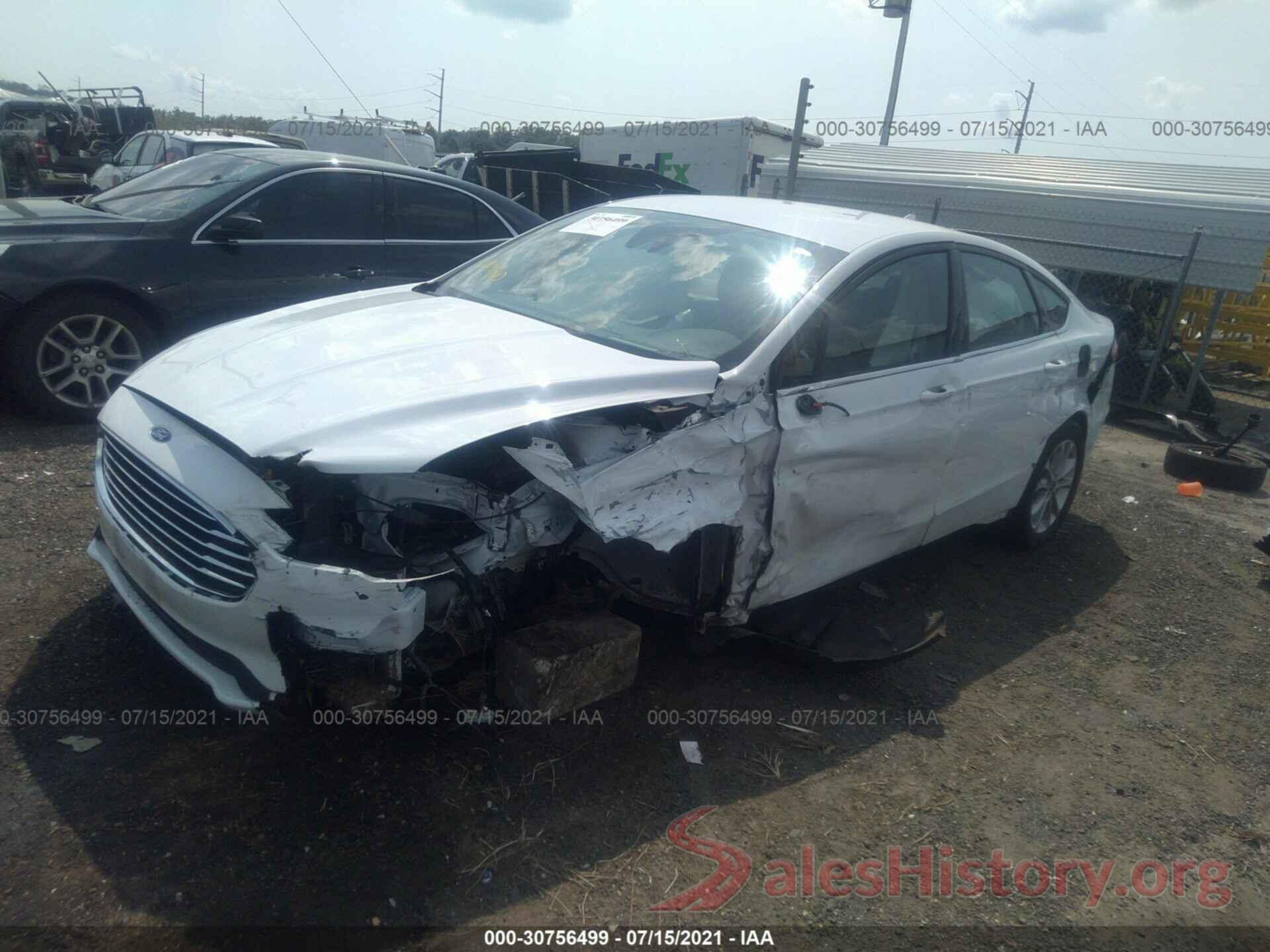 3FA6P0HD4LR105244 2020 FORD FUSION