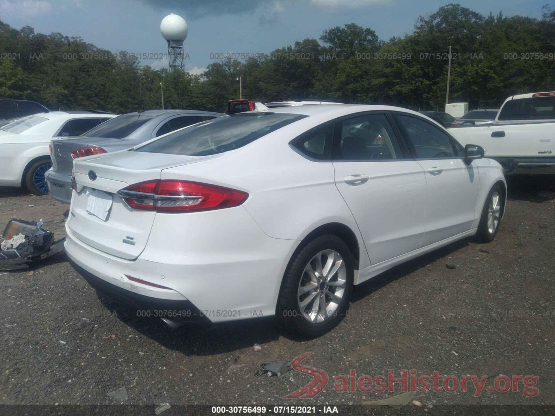 3FA6P0HD4LR105244 2020 FORD FUSION