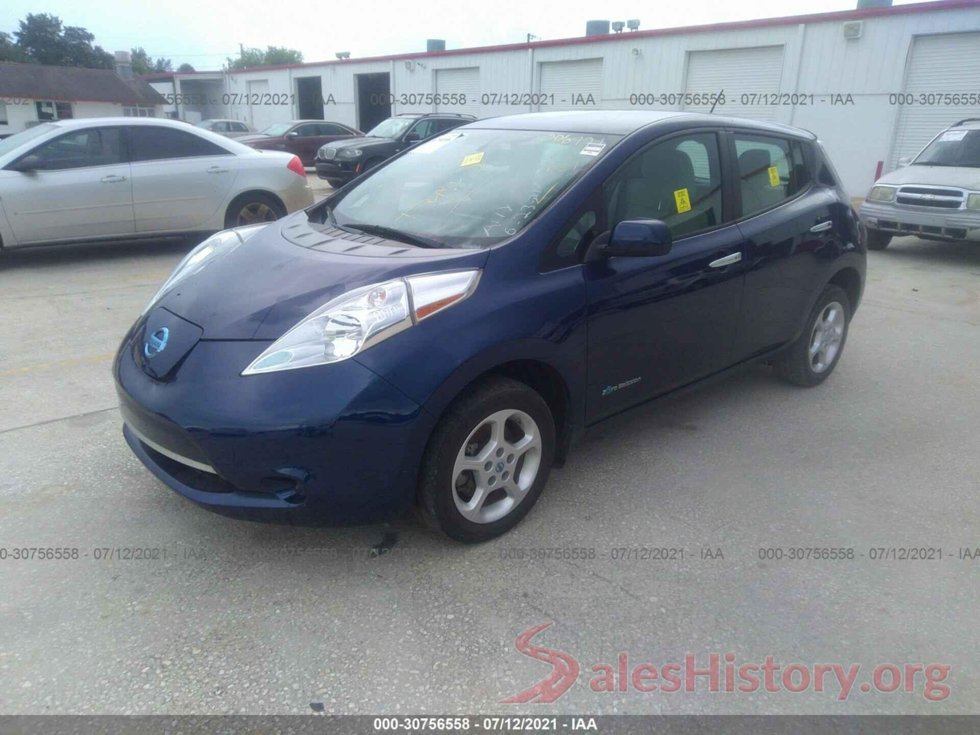 1N4BZ0CP0GC306721 2016 NISSAN LEAF