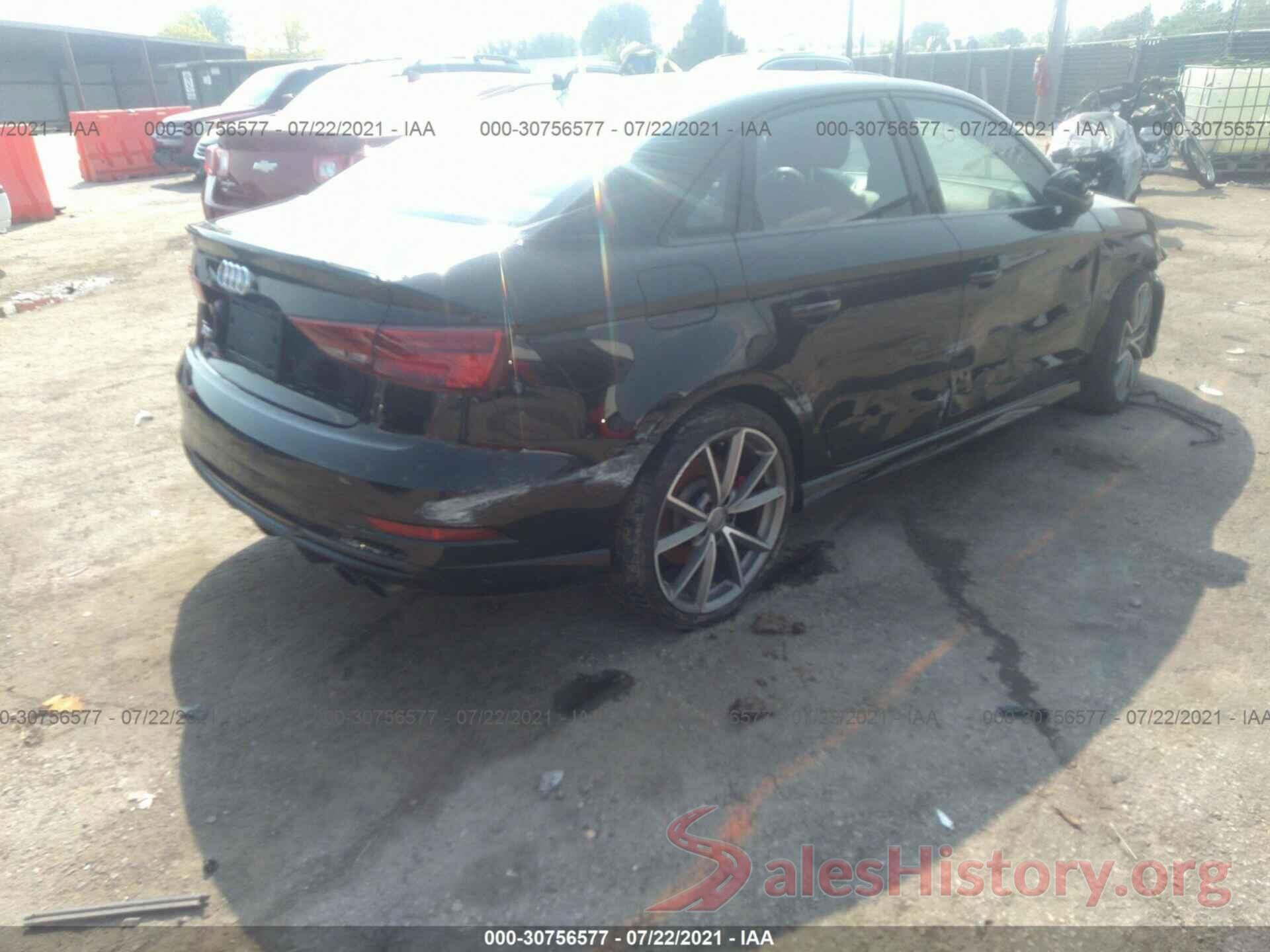 WAUB1GFF2H1031425 2017 AUDI S3