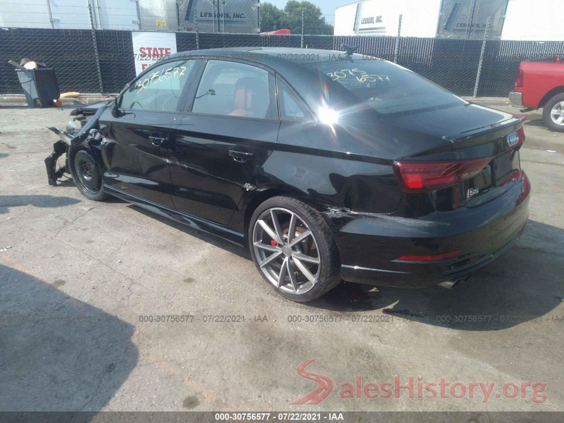 WAUB1GFF2H1031425 2017 AUDI S3