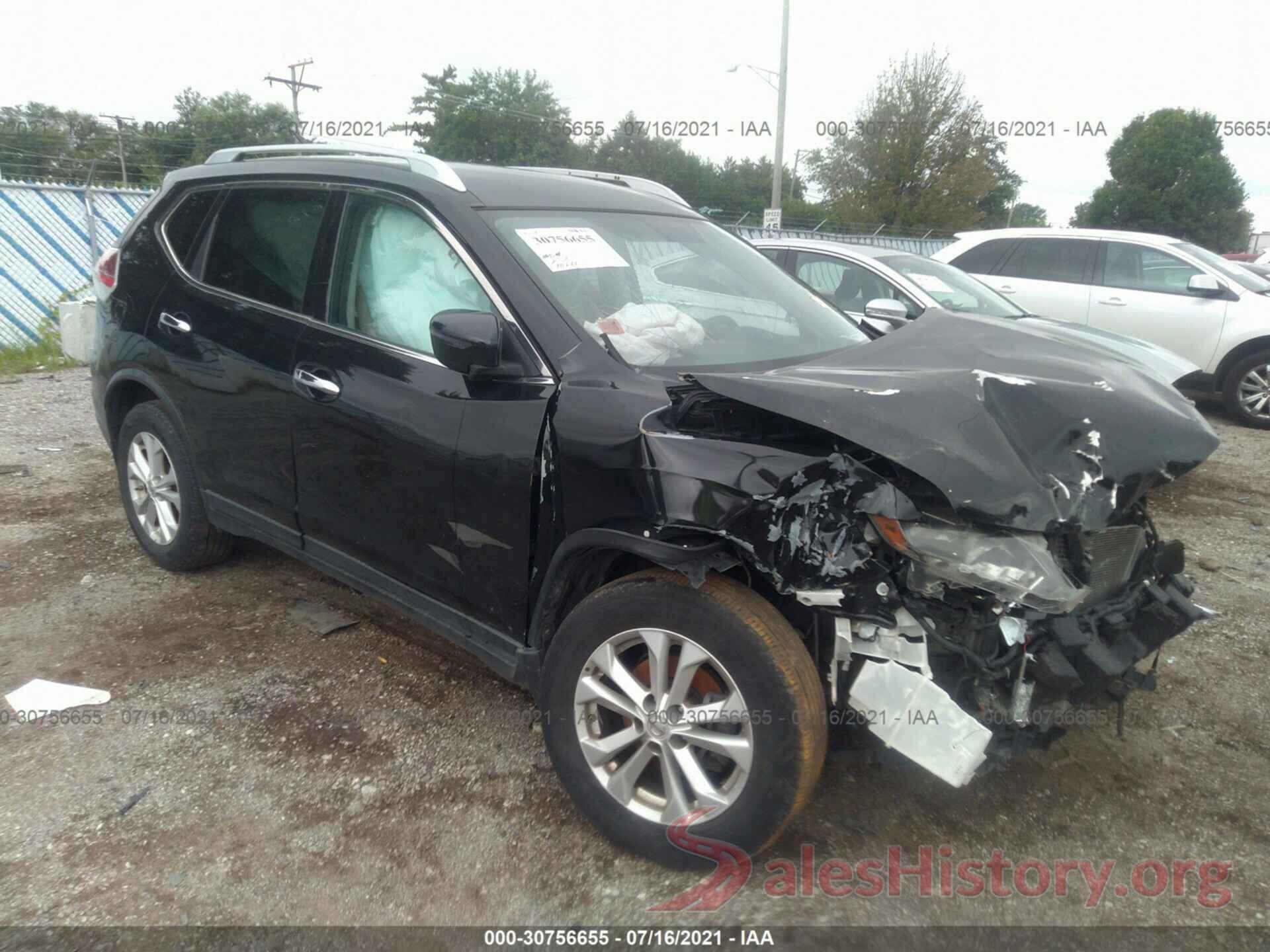 KNMAT2MT3GP637543 2016 NISSAN ROGUE