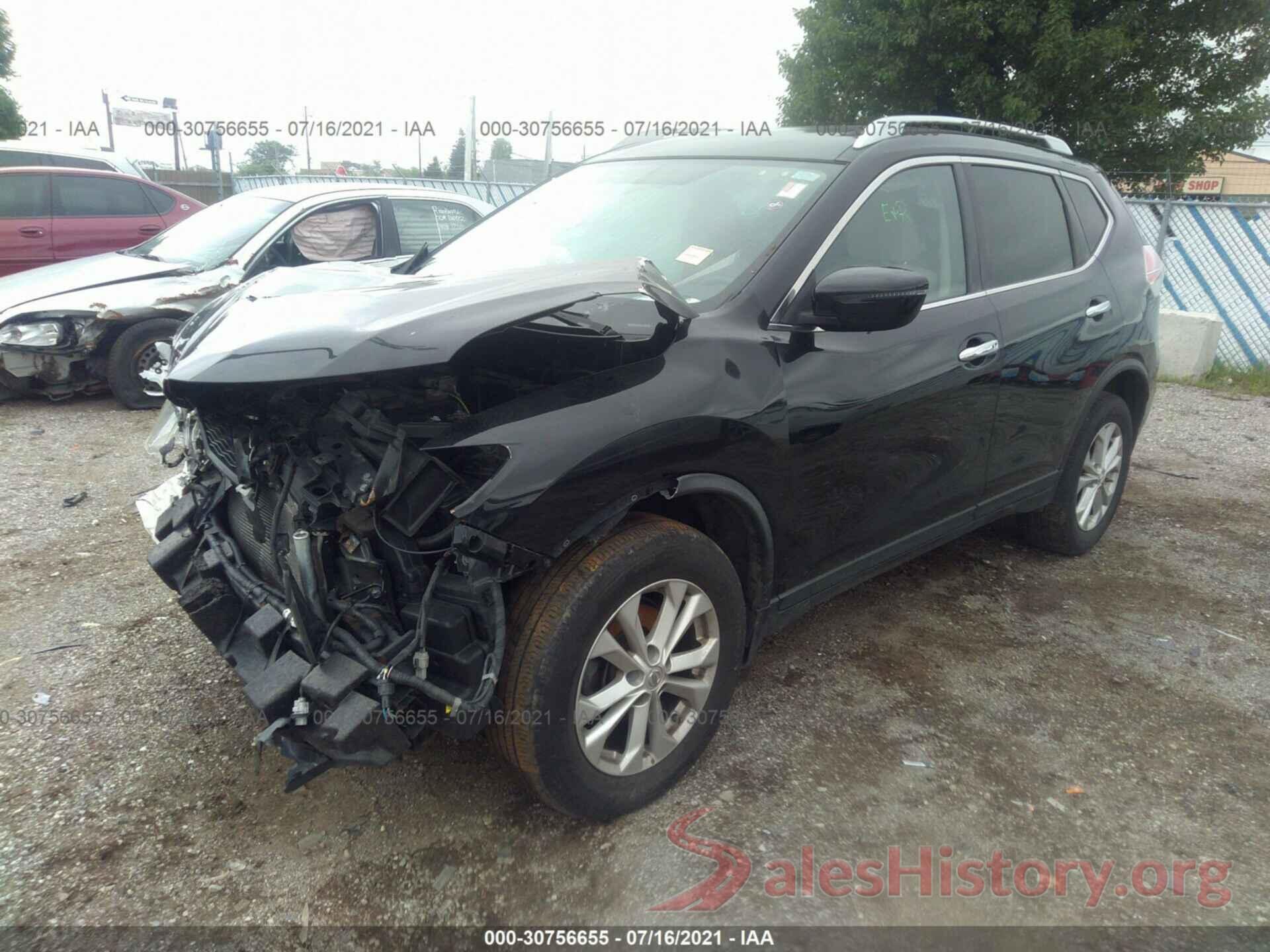 KNMAT2MT3GP637543 2016 NISSAN ROGUE