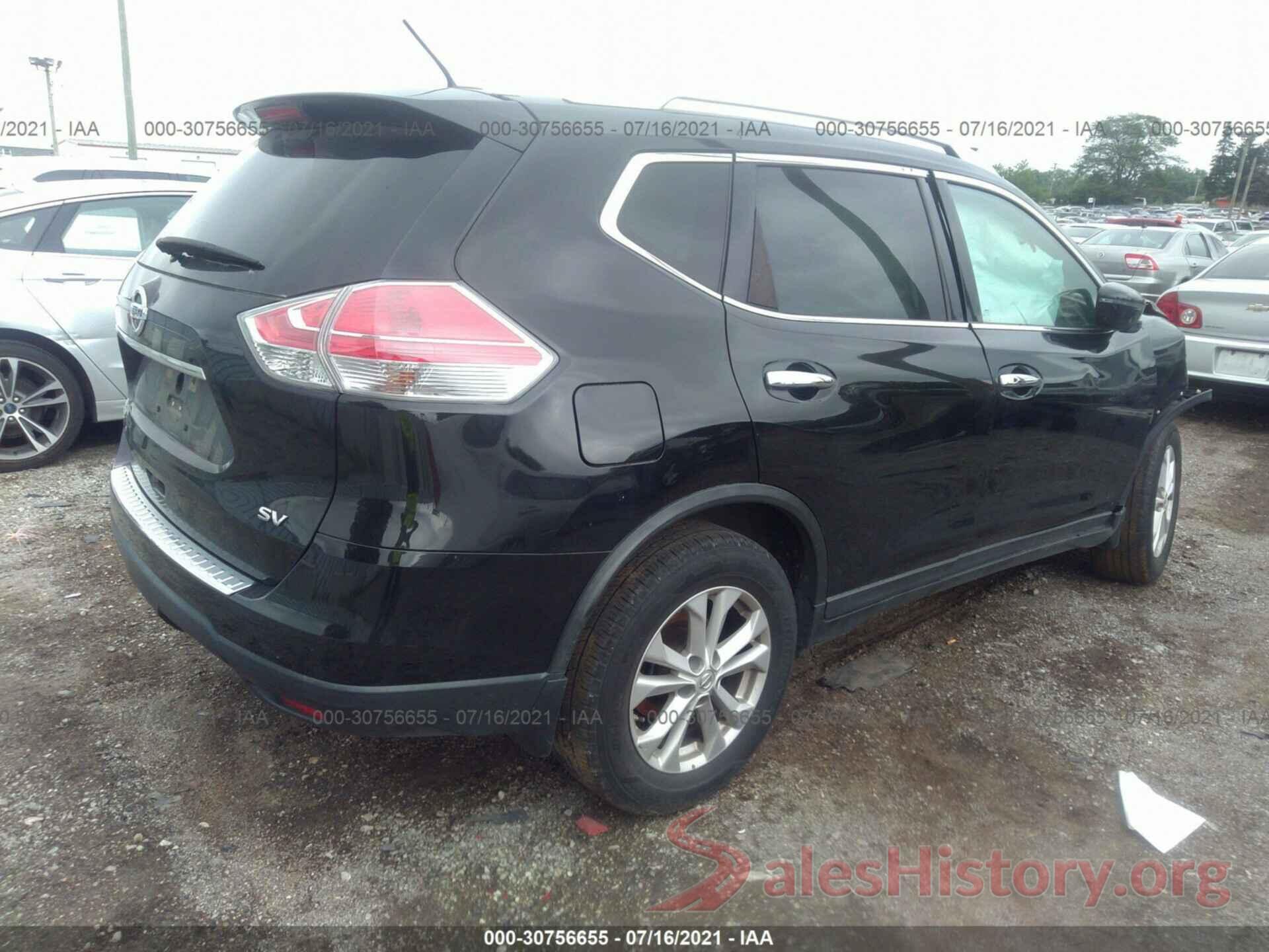 KNMAT2MT3GP637543 2016 NISSAN ROGUE