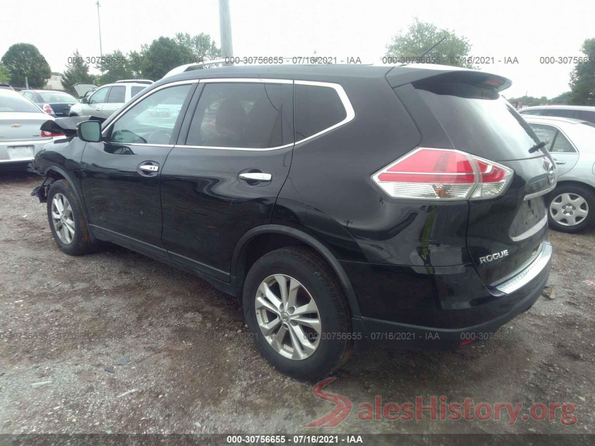 KNMAT2MT3GP637543 2016 NISSAN ROGUE