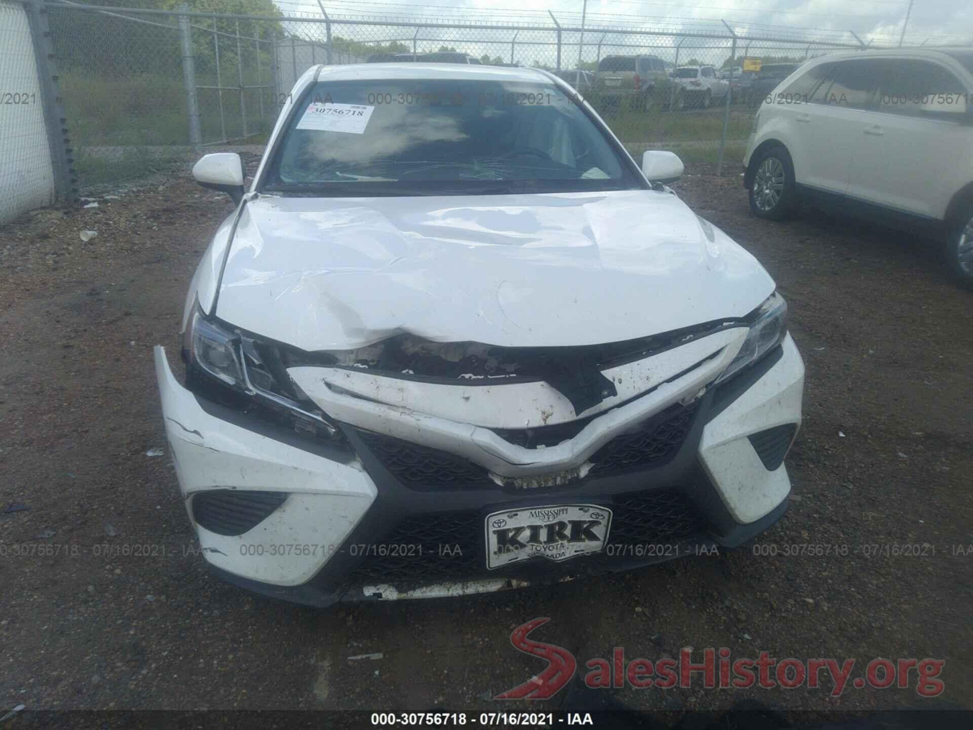 4T1B11HK5KU724288 2019 TOYOTA CAMRY