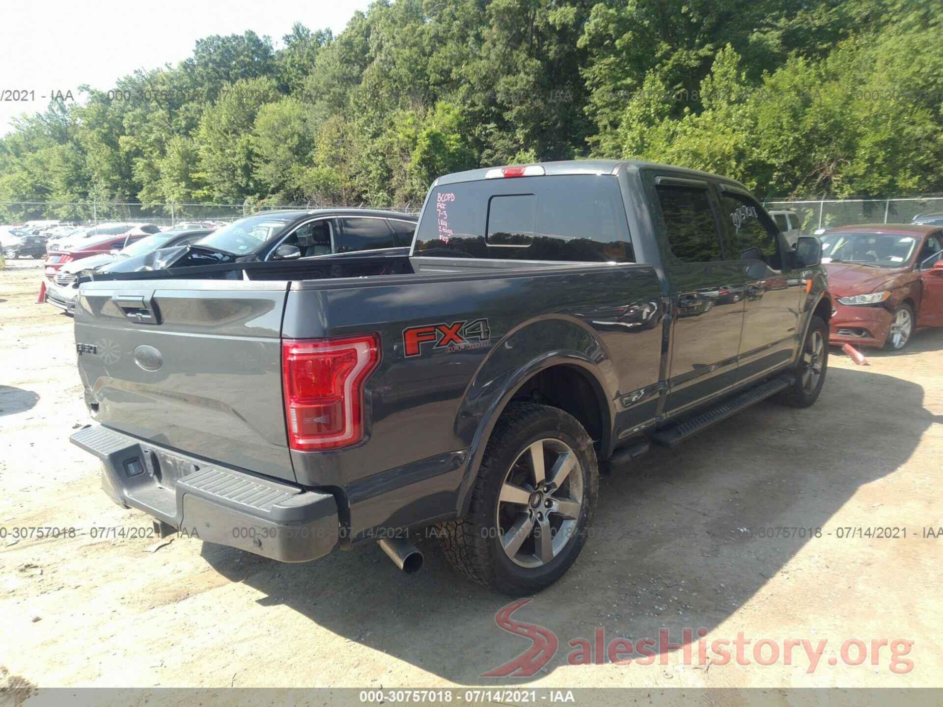 1FTFW1EG2GFD51052 2016 FORD F-150