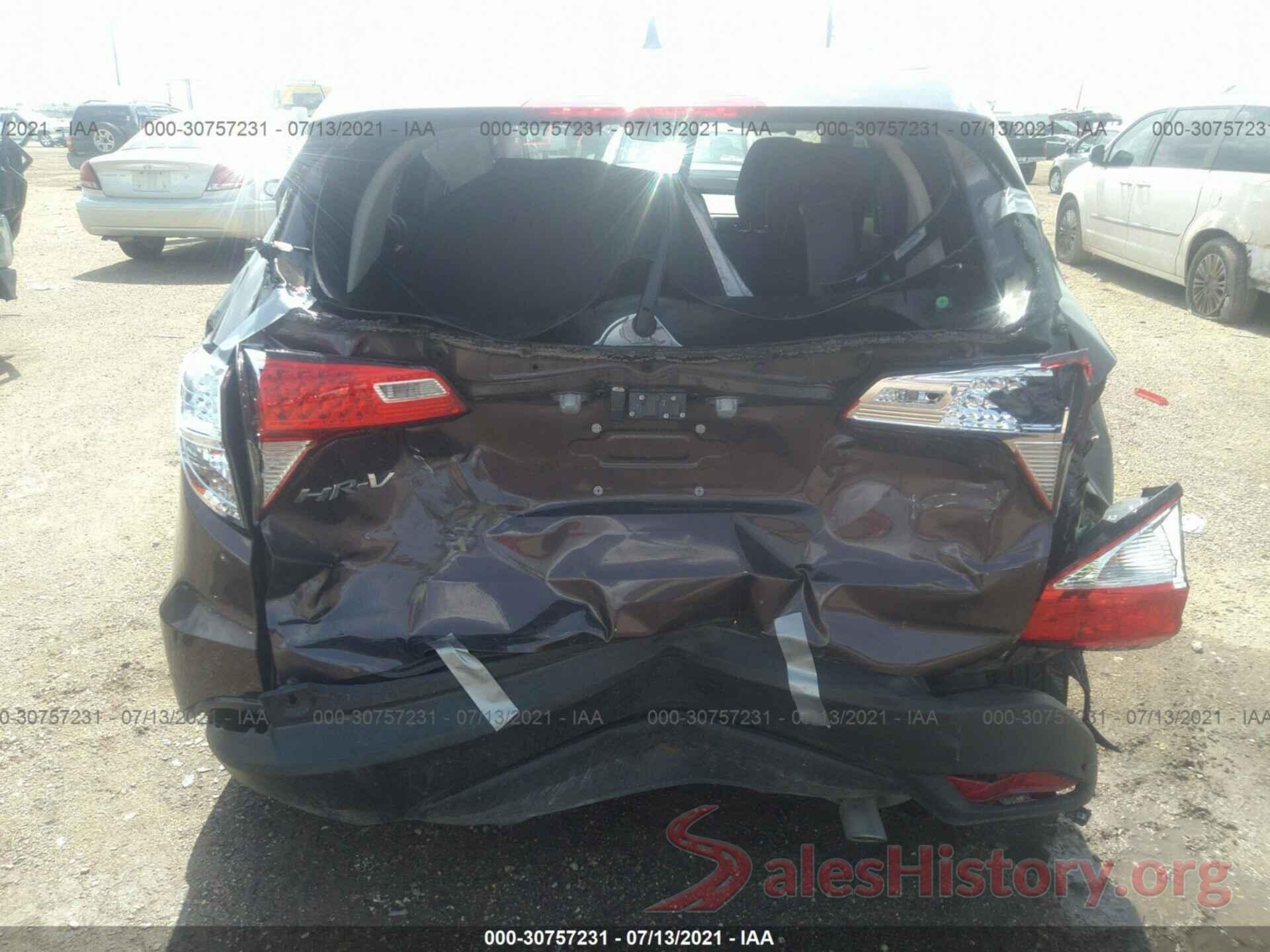 3CZRU5H58KM728457 2019 HONDA HR-V