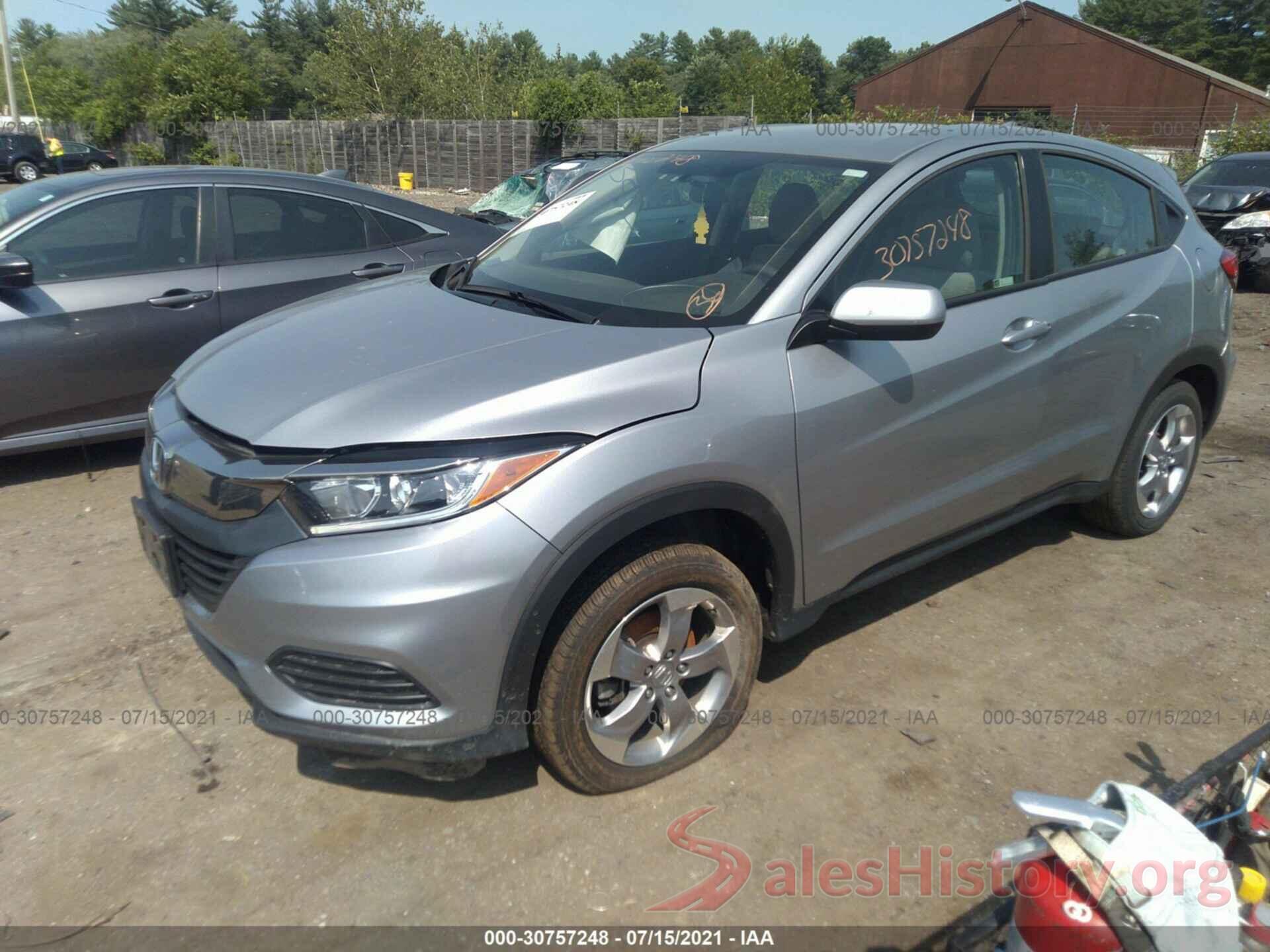 3CZRU6H31KM727106 2019 HONDA HR-V