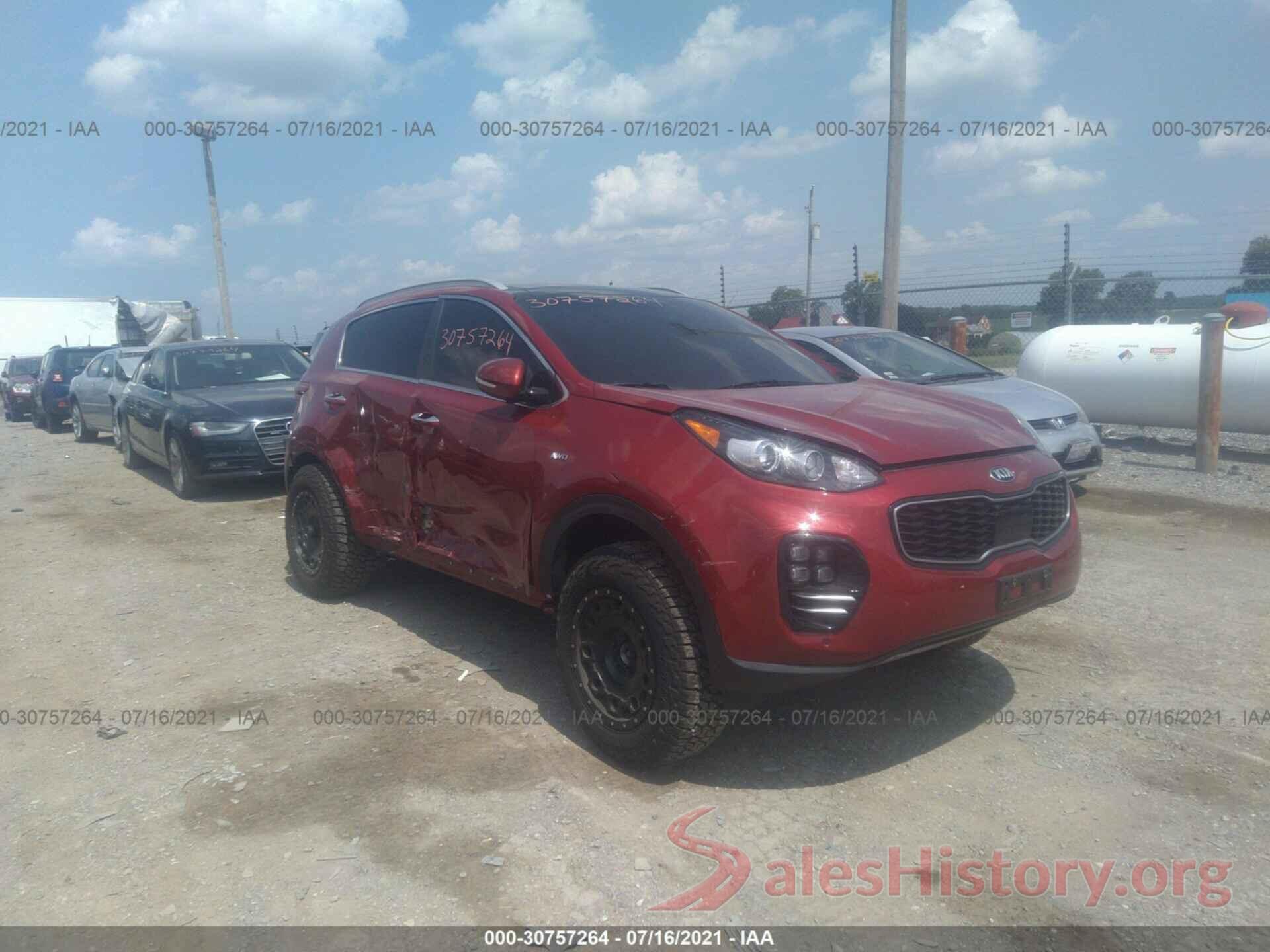 KNDPRCA69H7239154 2017 KIA SPORTAGE