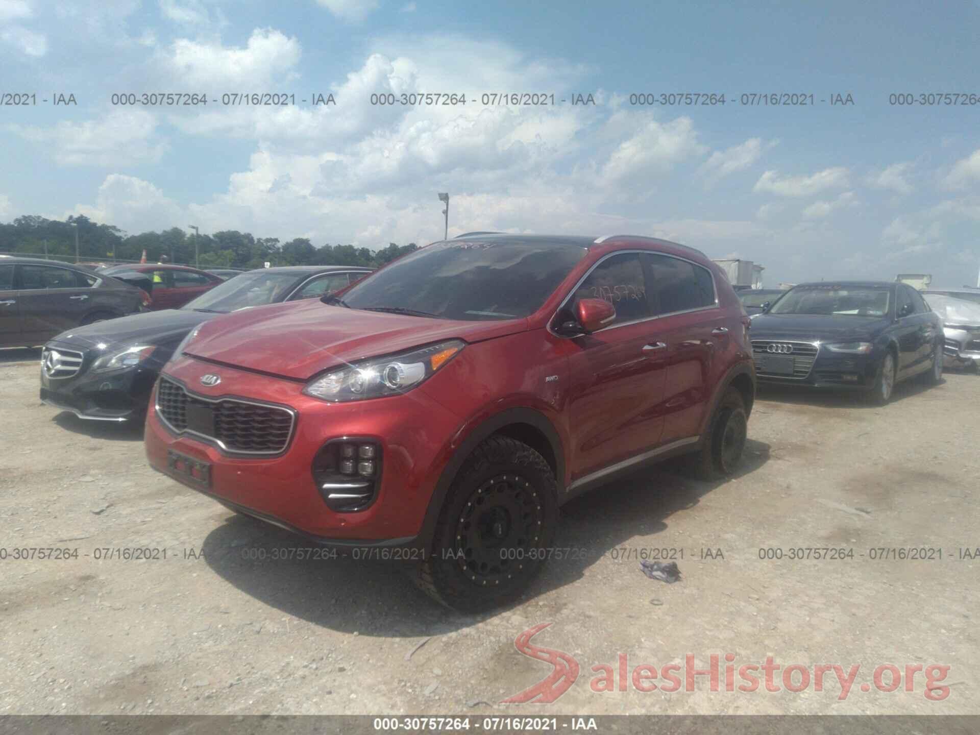 KNDPRCA69H7239154 2017 KIA SPORTAGE