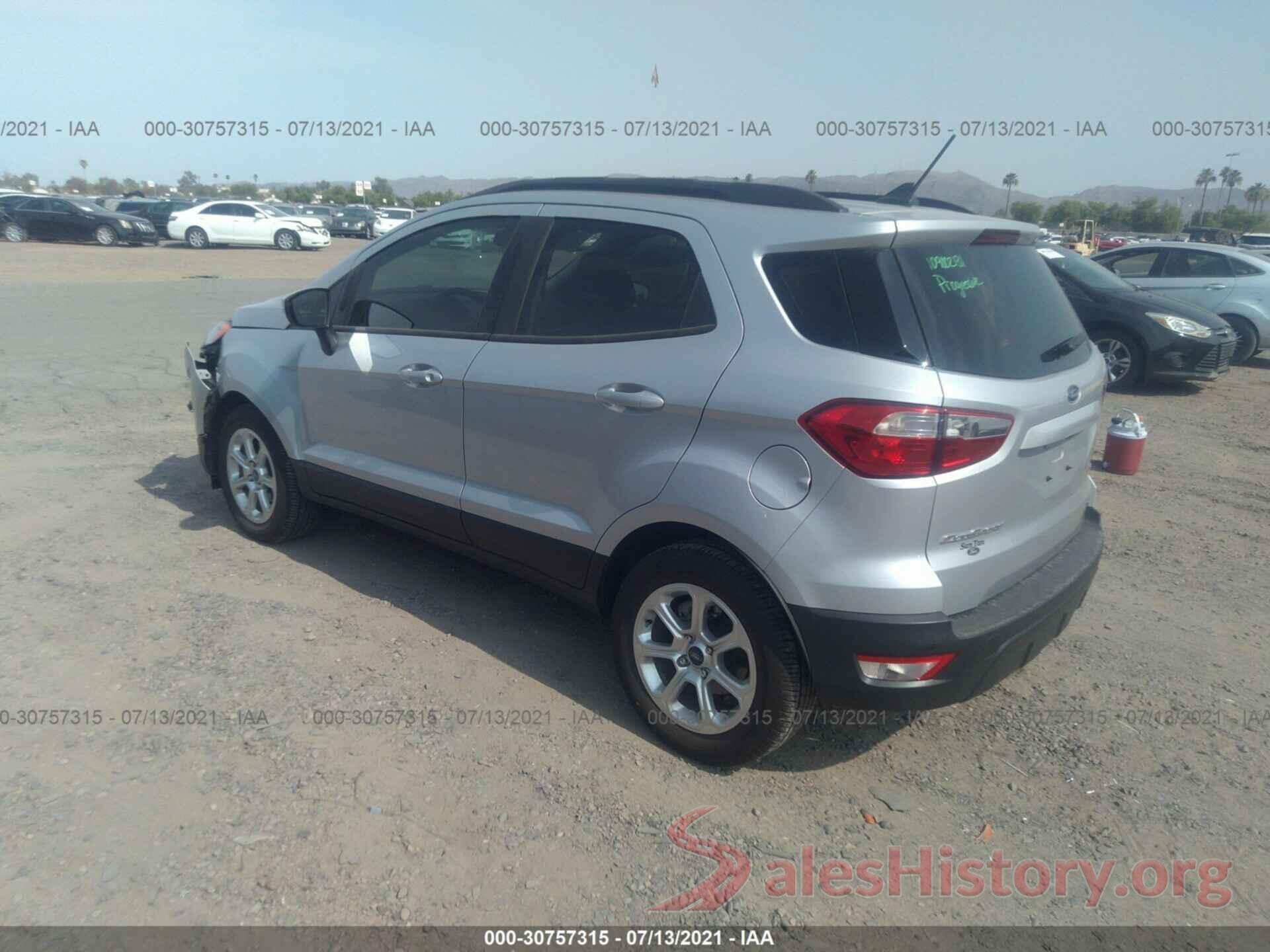 MAJ3S2GE4LC370283 2020 FORD ECOSPORT