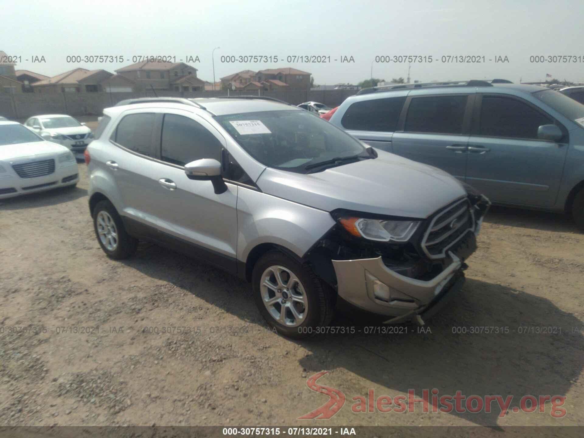 MAJ3S2GE4LC370283 2020 FORD ECOSPORT