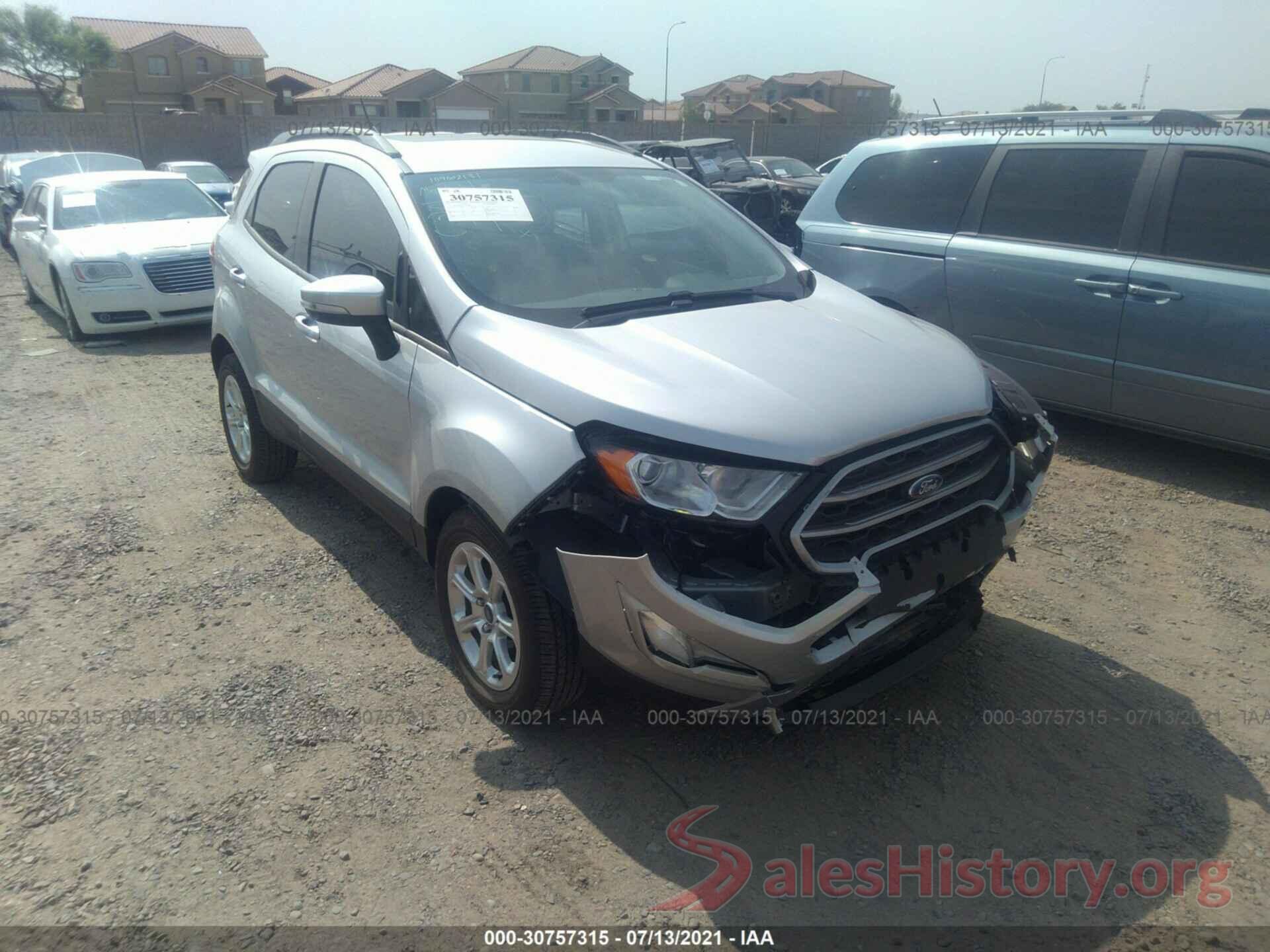 MAJ3S2GE4LC370283 2020 FORD ECOSPORT