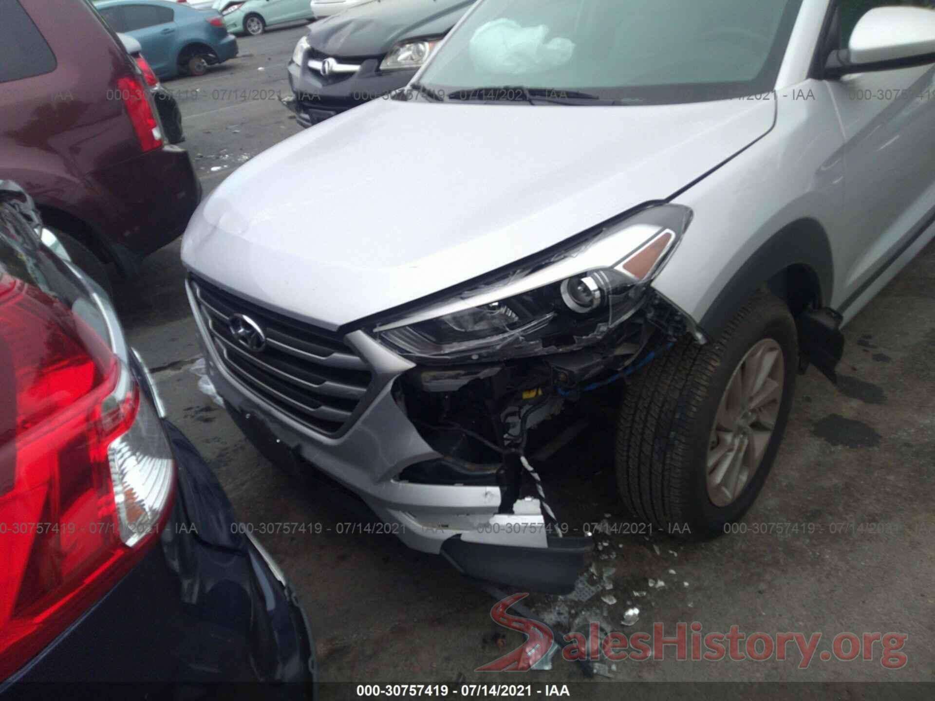 KM8J3CA45HU481345 2017 HYUNDAI TUCSON