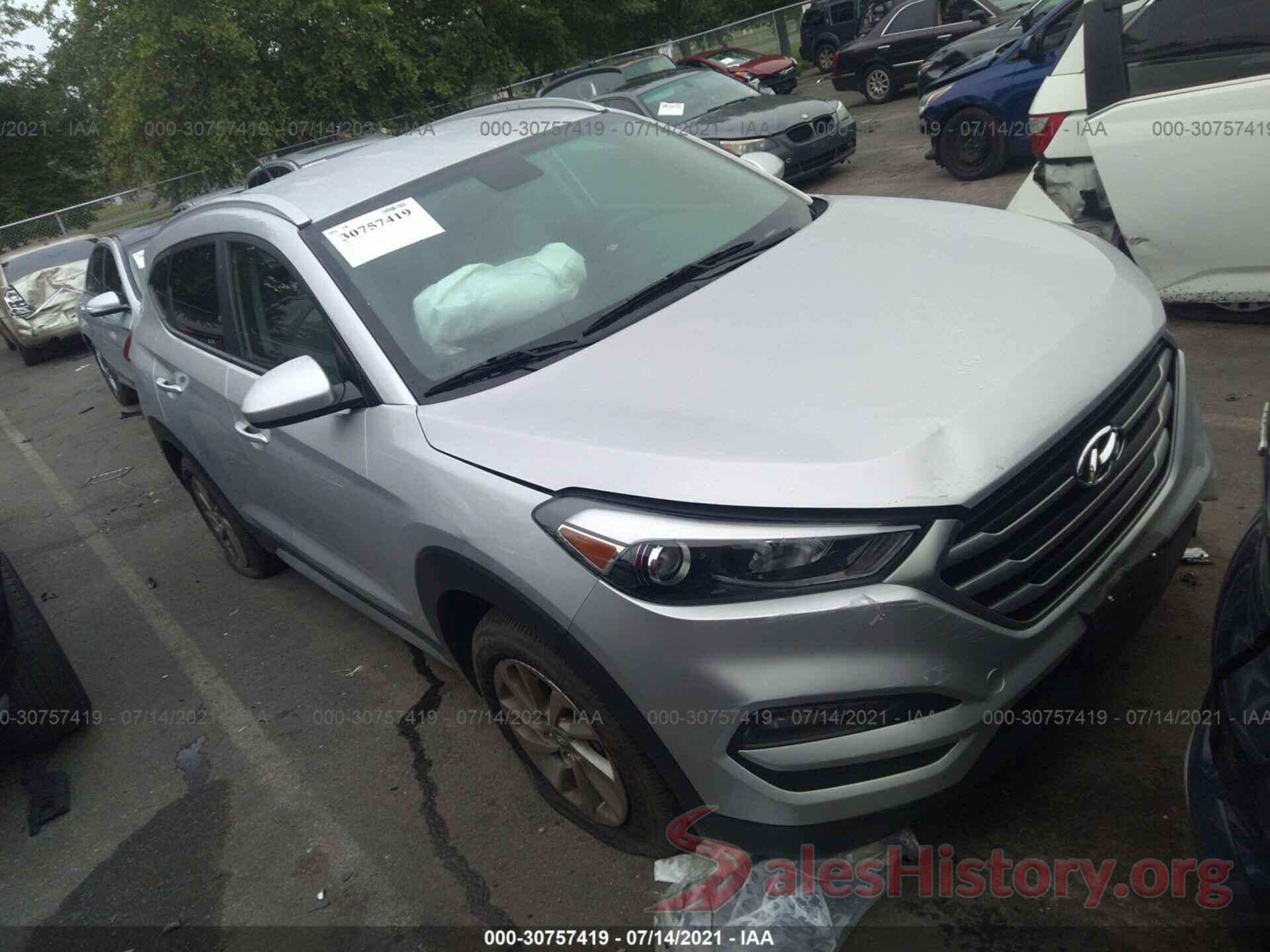 KM8J3CA45HU481345 2017 HYUNDAI TUCSON