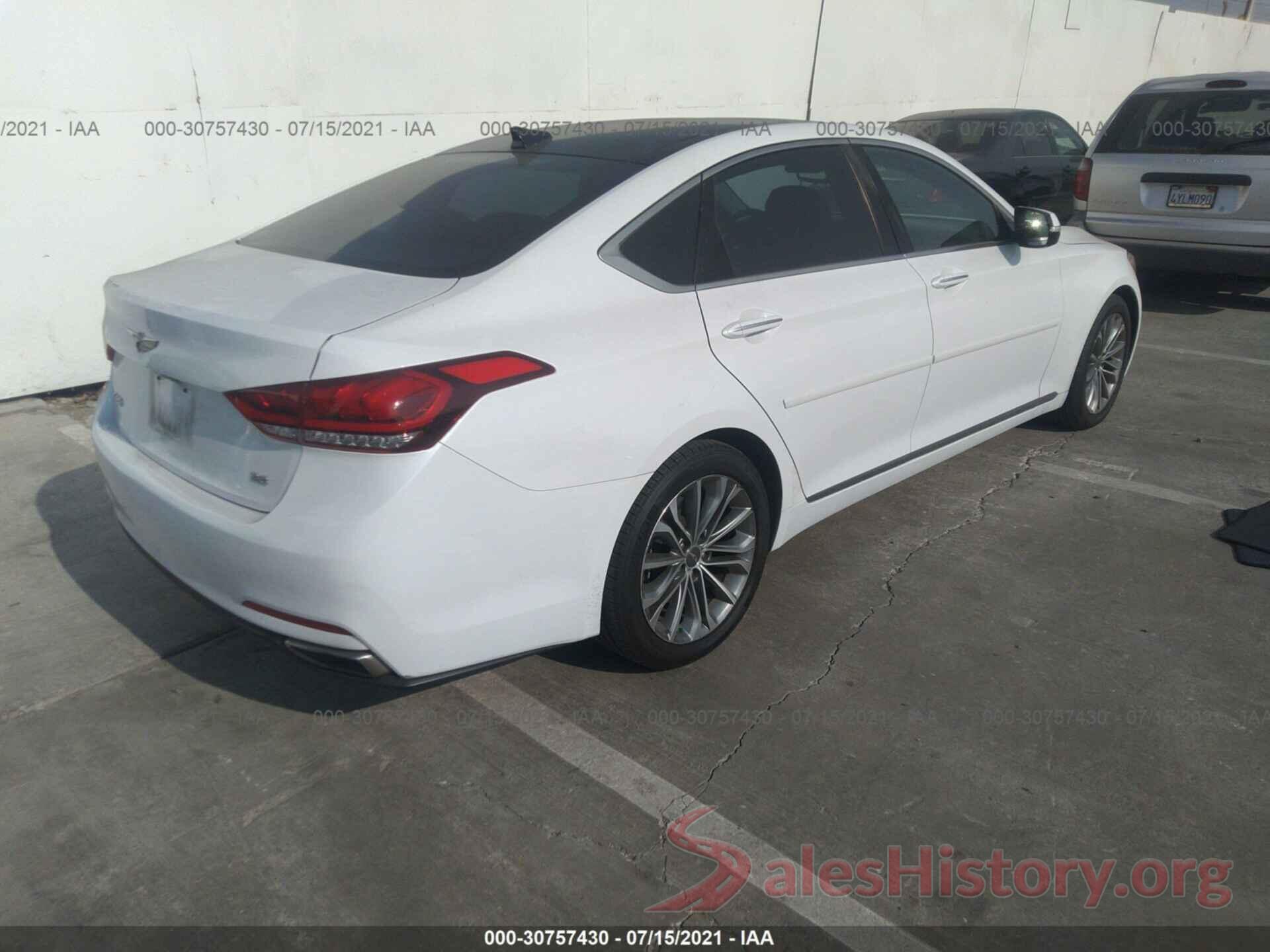 KMHGN4JE4GU110680 2016 HYUNDAI GENESIS