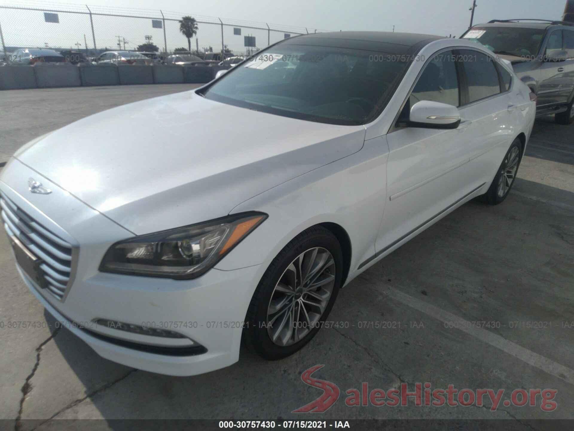 KMHGN4JE4GU110680 2016 HYUNDAI GENESIS