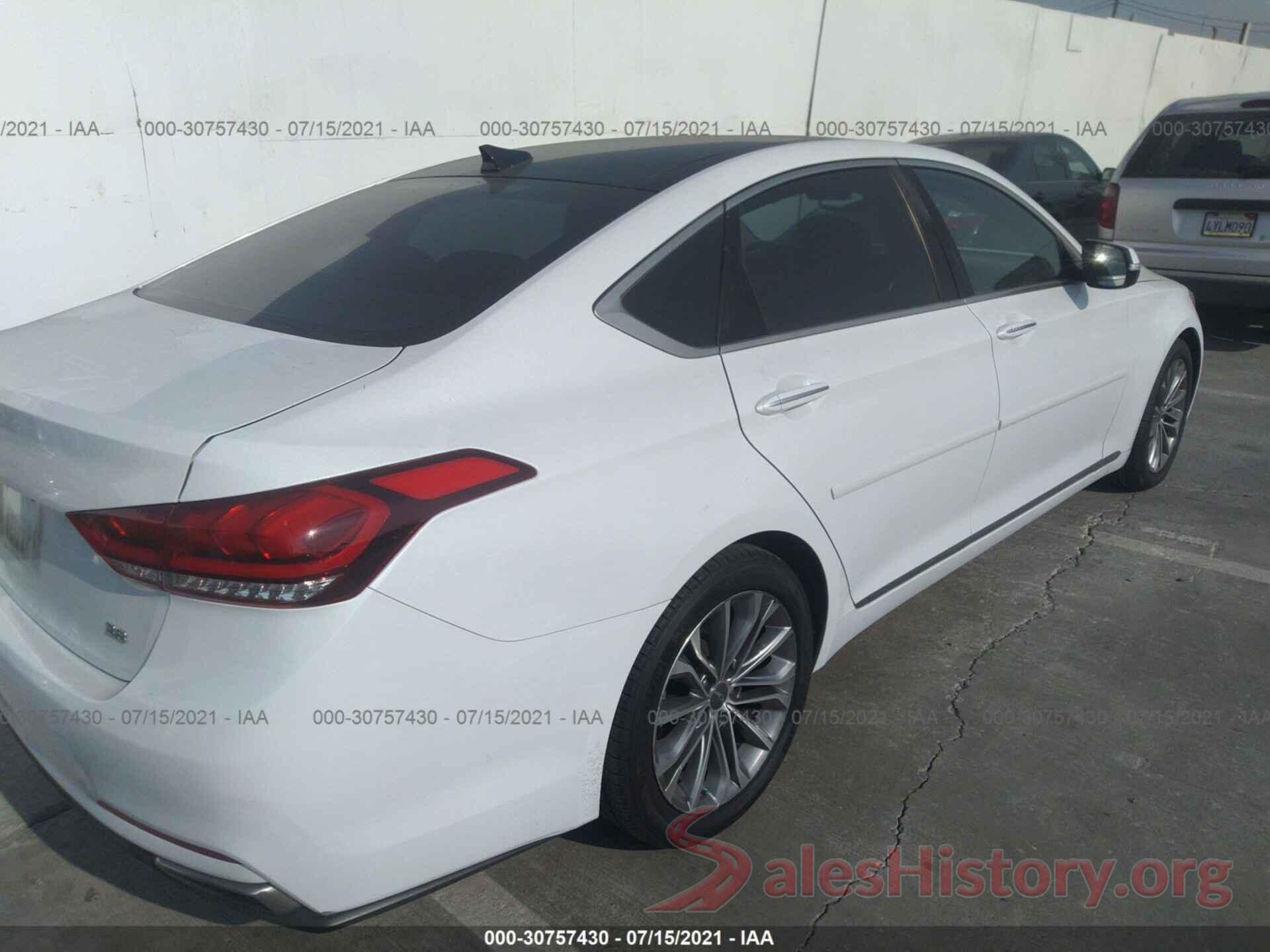 KMHGN4JE4GU110680 2016 HYUNDAI GENESIS