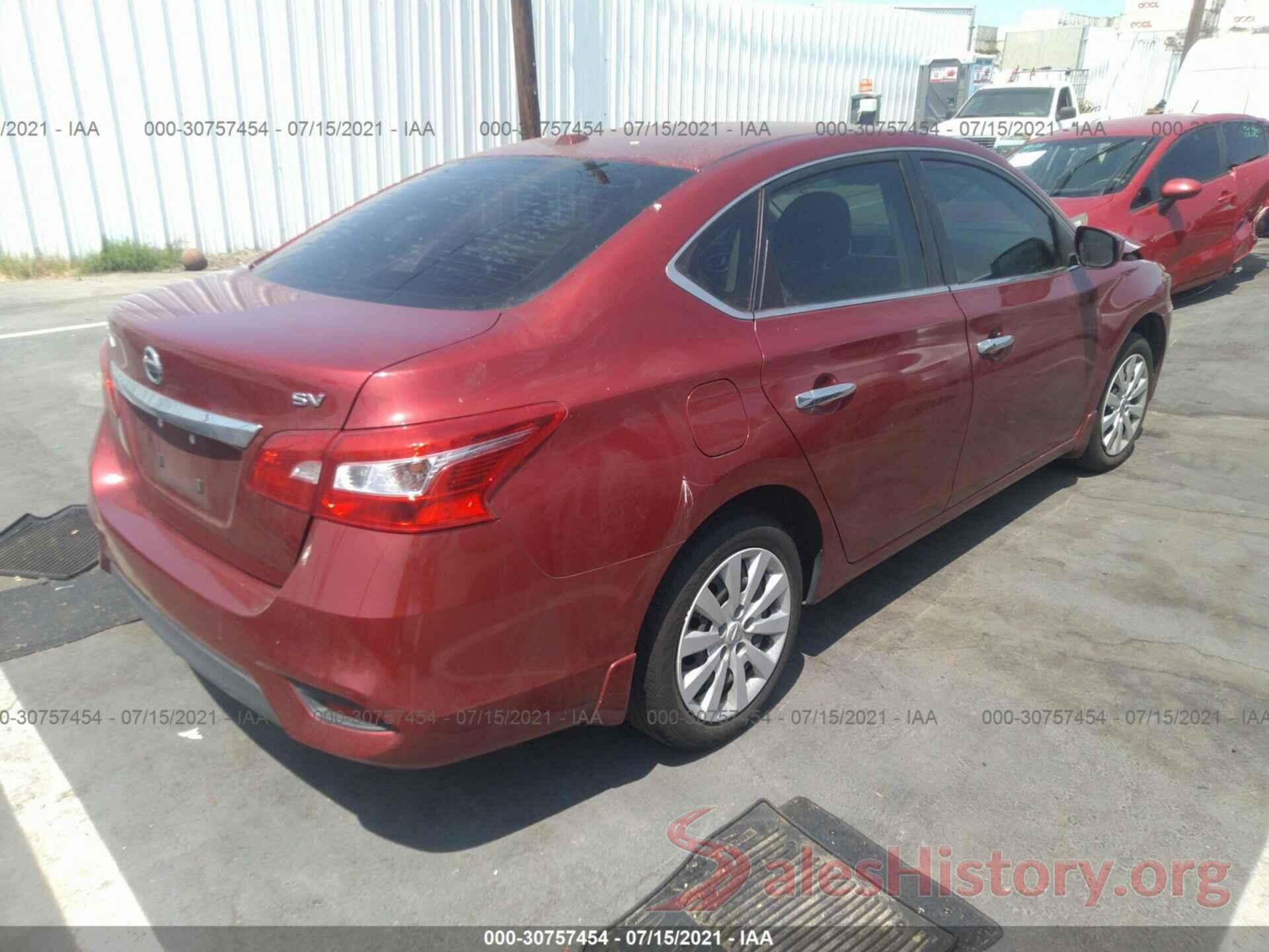 3N1AB7AP4HL686340 2017 NISSAN SENTRA