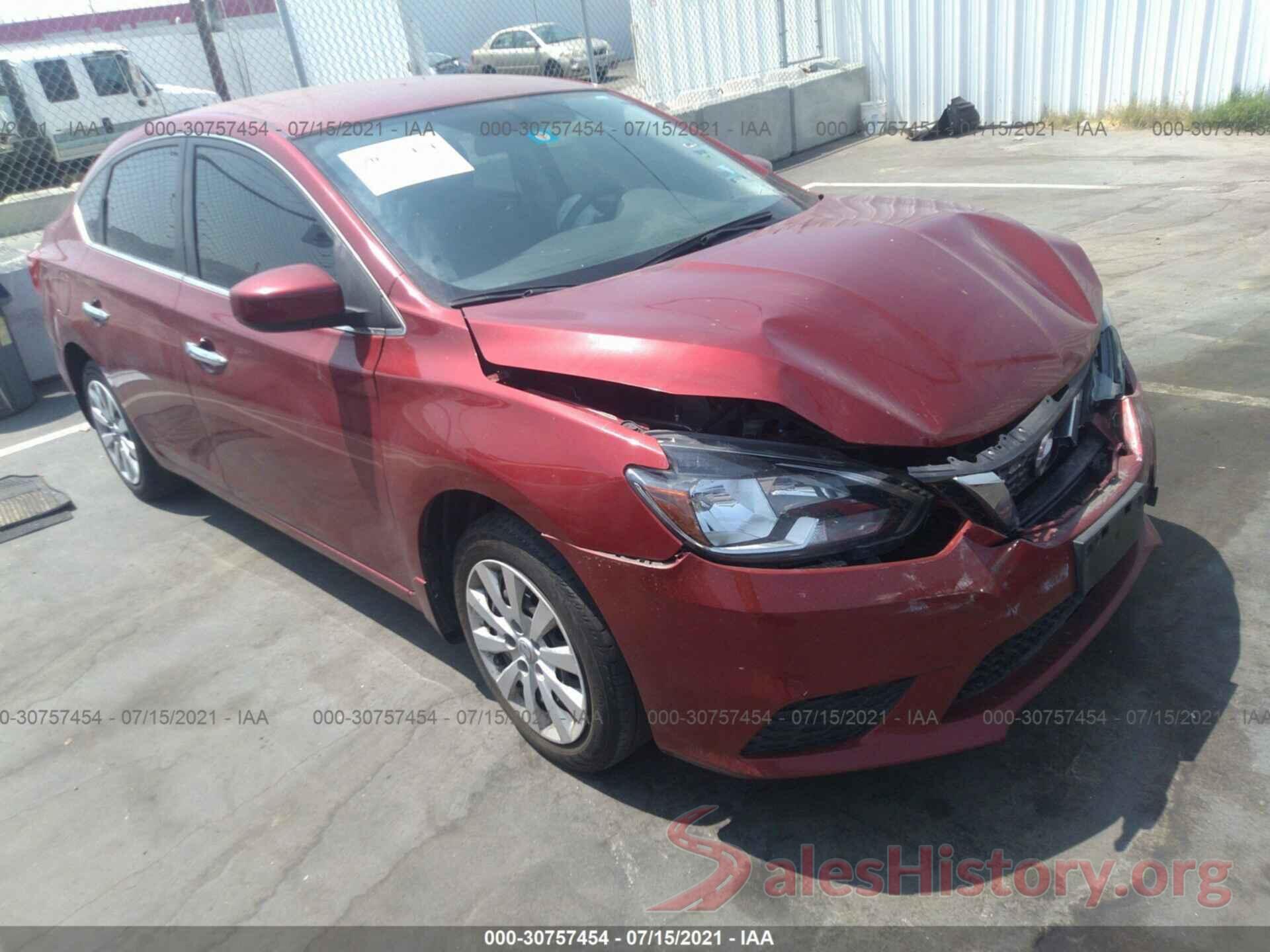 3N1AB7AP4HL686340 2017 NISSAN SENTRA