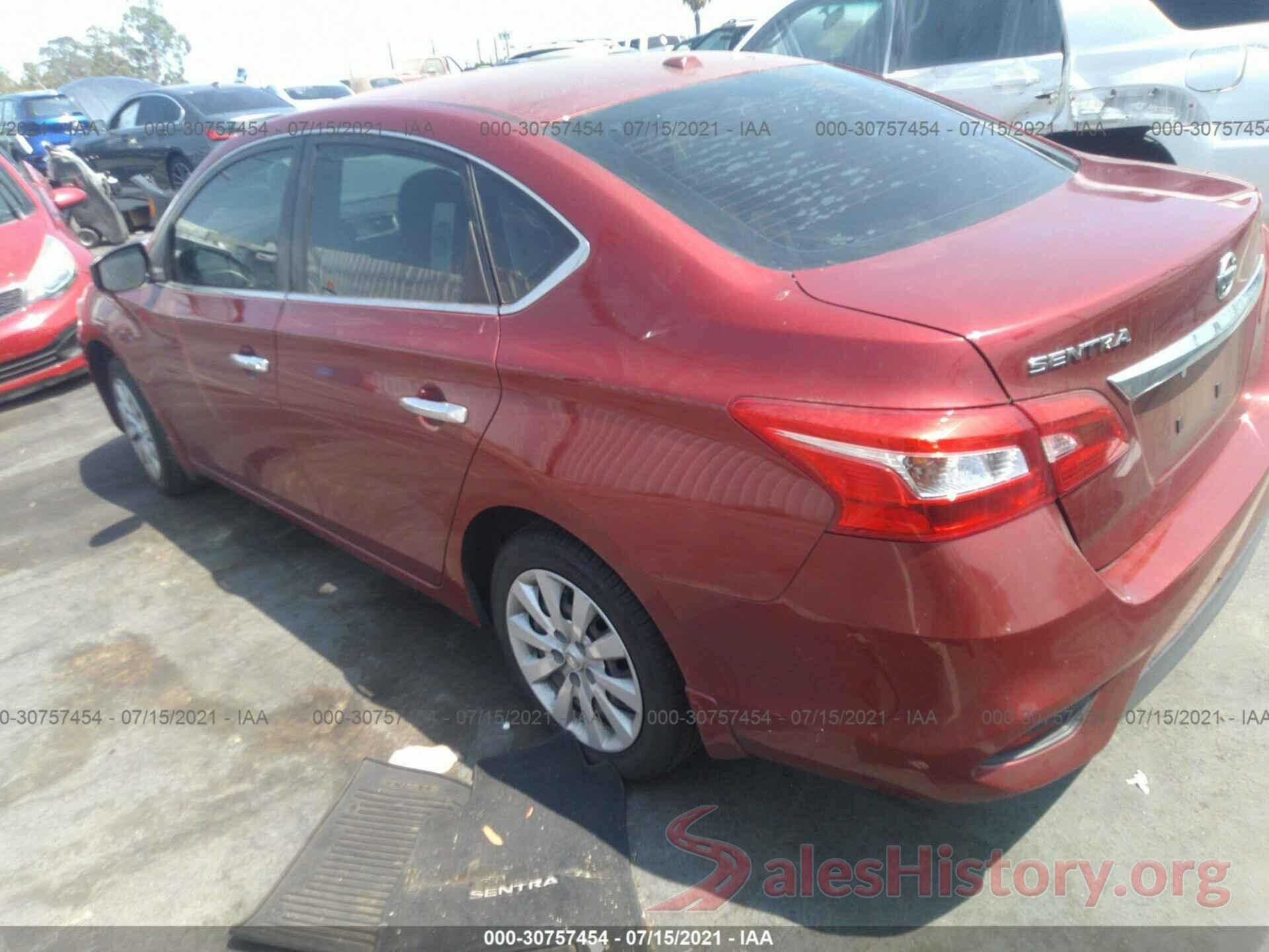 3N1AB7AP4HL686340 2017 NISSAN SENTRA