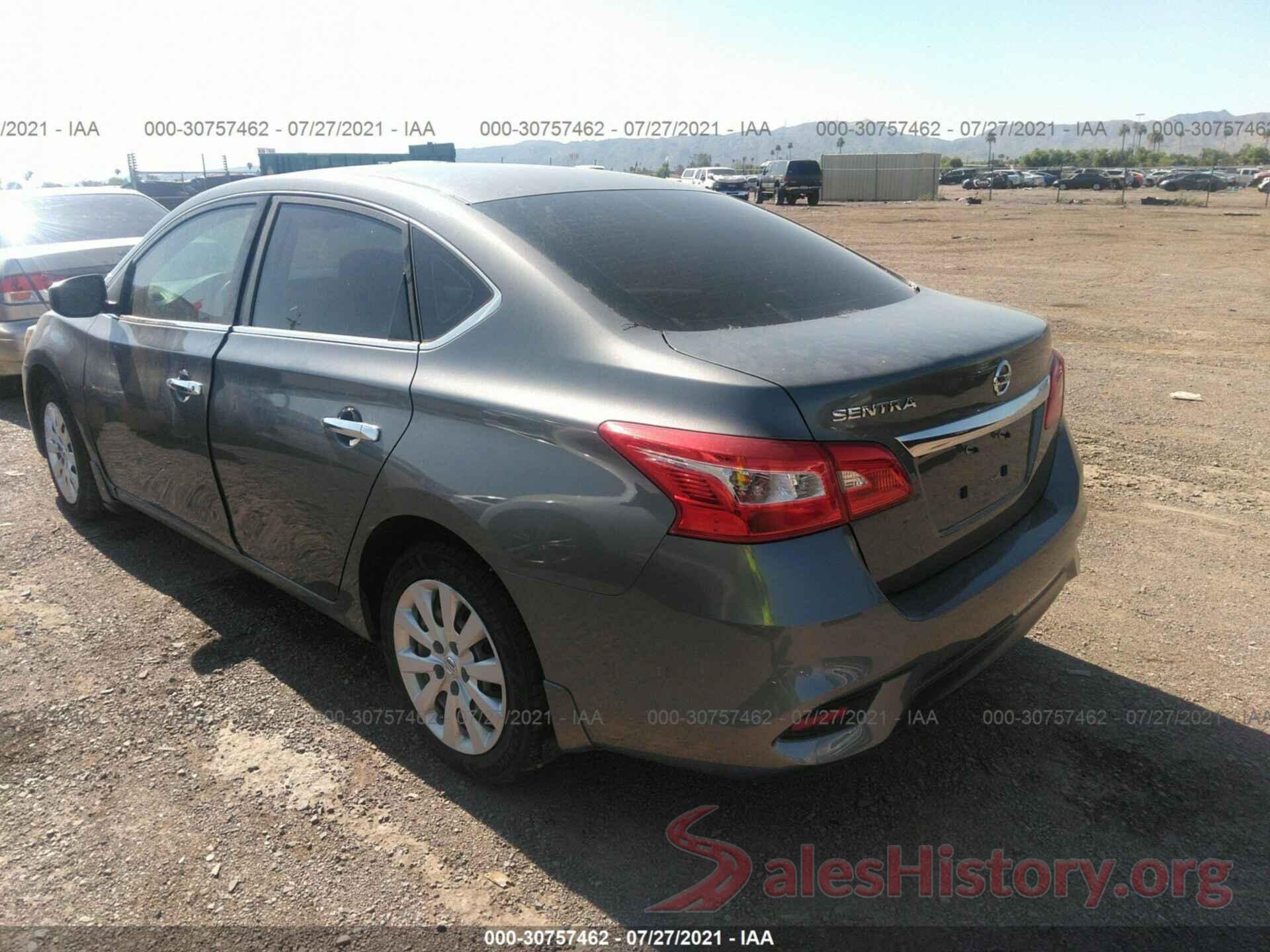 3N1AB7AP3KY284688 2019 NISSAN SENTRA