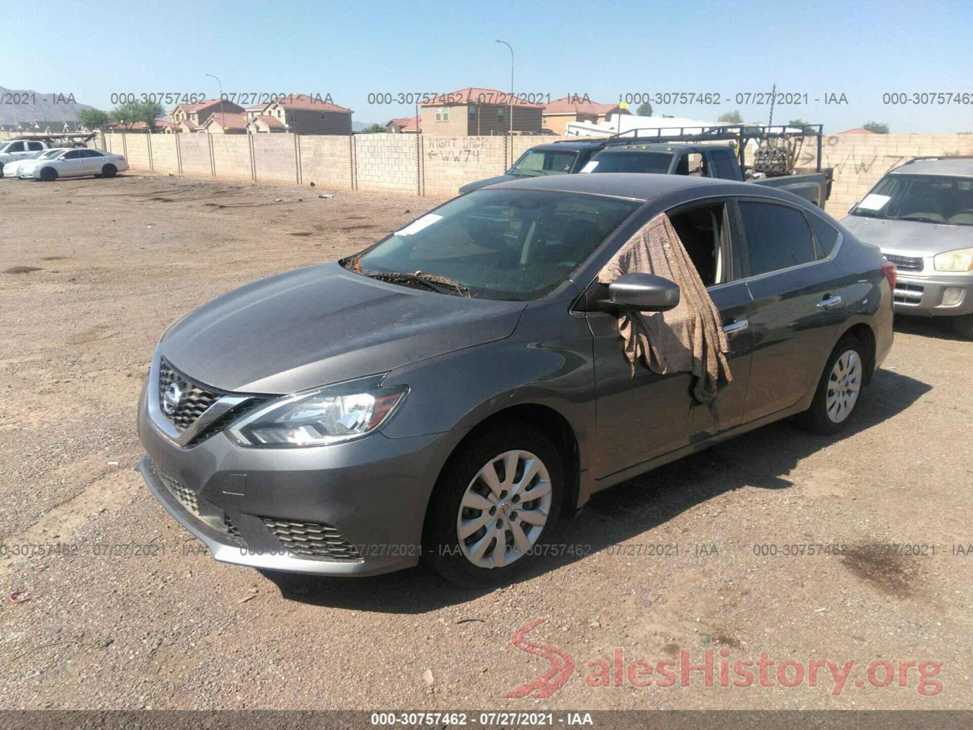 3N1AB7AP3KY284688 2019 NISSAN SENTRA