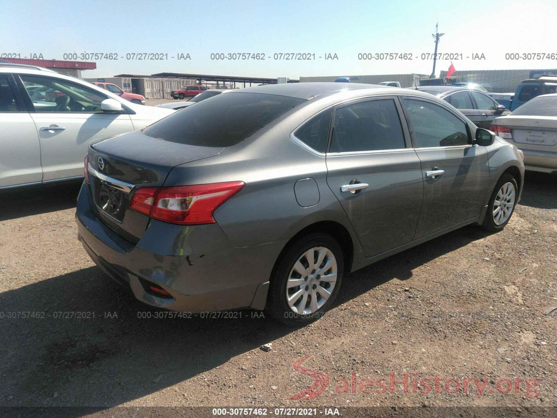 3N1AB7AP3KY284688 2019 NISSAN SENTRA