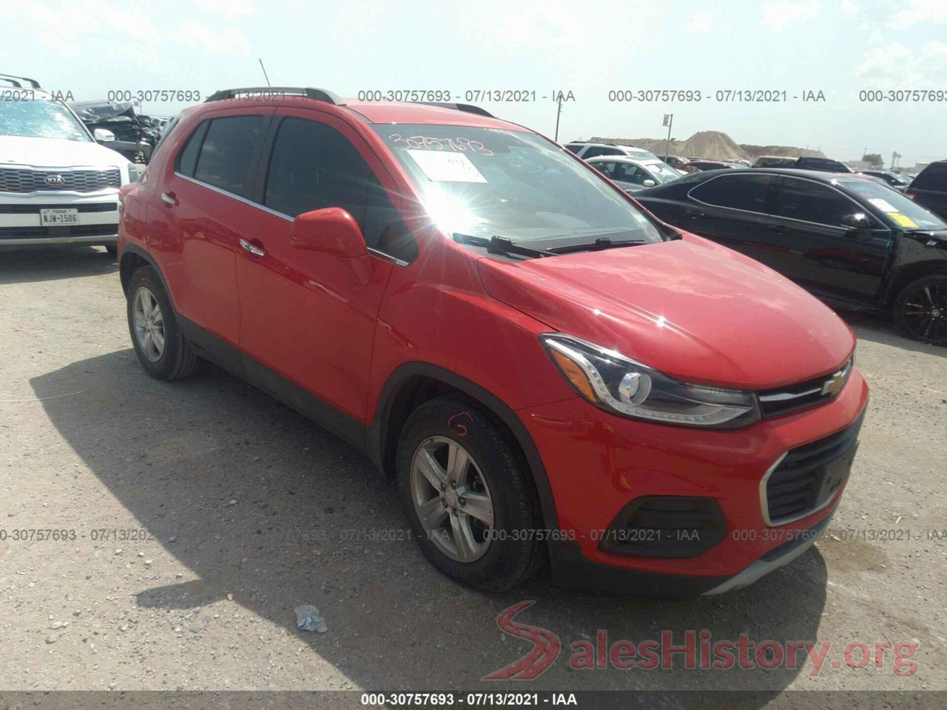 3GNCJLSB6JL209930 2018 CHEVROLET TRAX