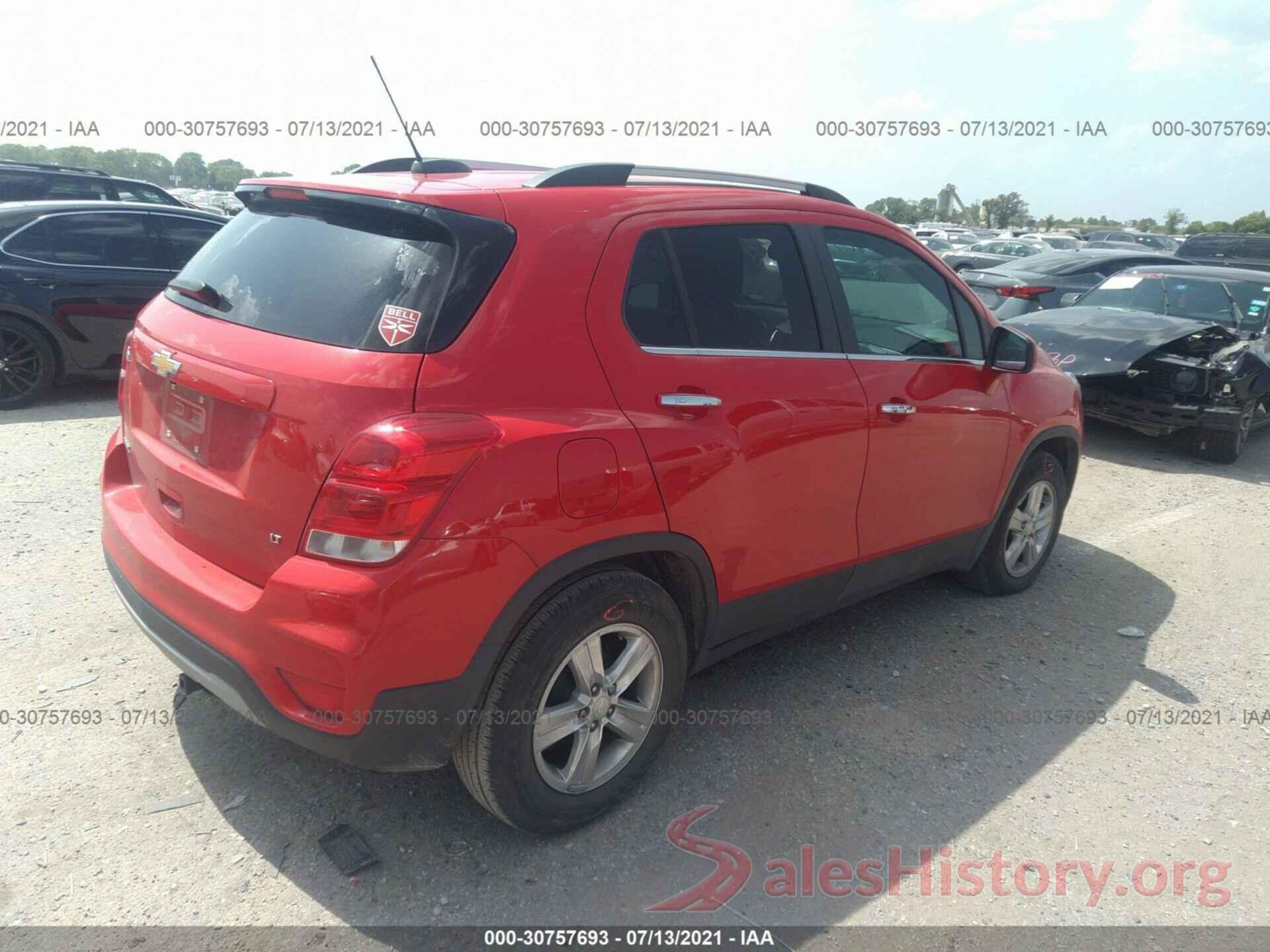 3GNCJLSB6JL209930 2018 CHEVROLET TRAX