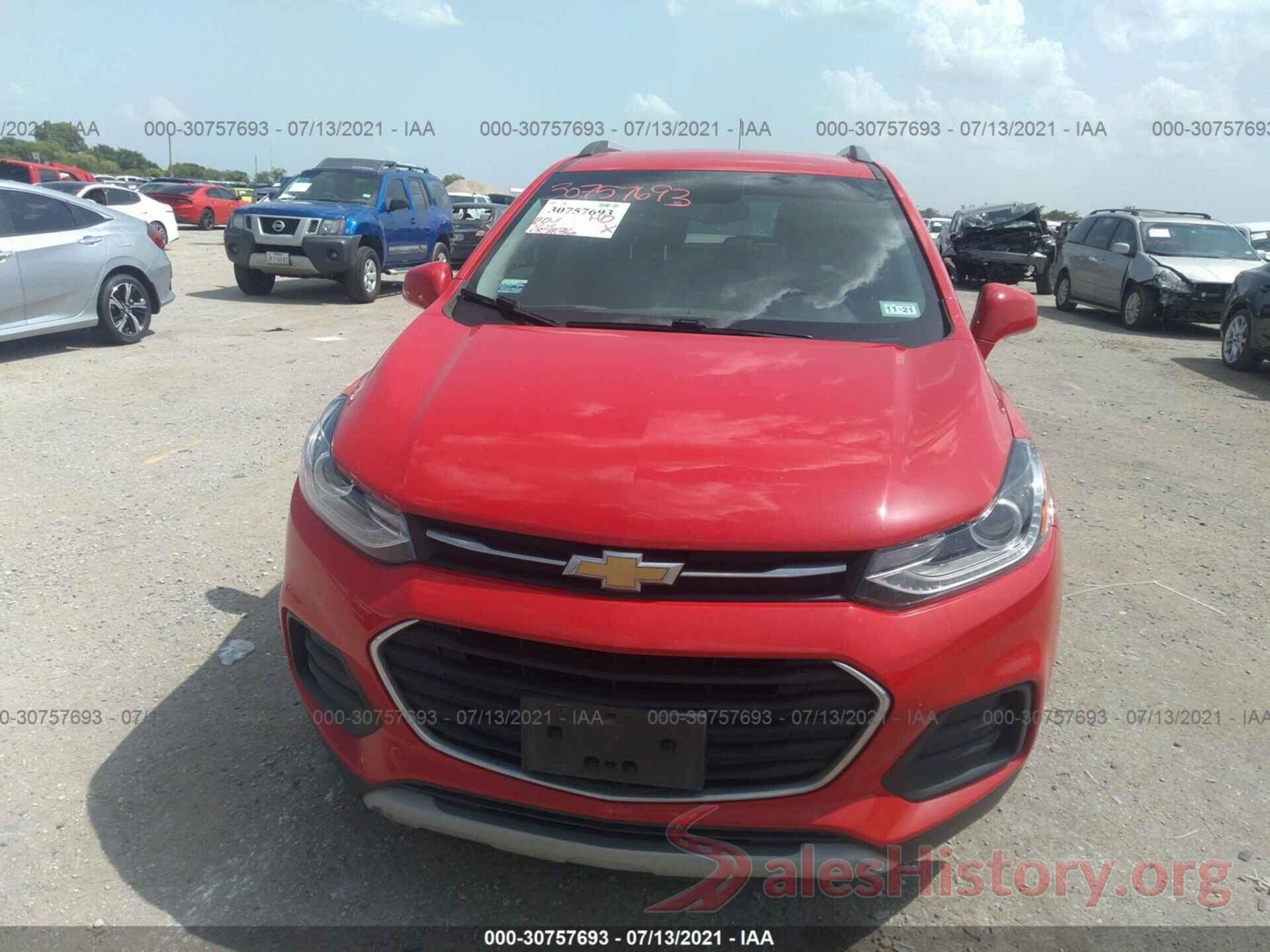 3GNCJLSB6JL209930 2018 CHEVROLET TRAX