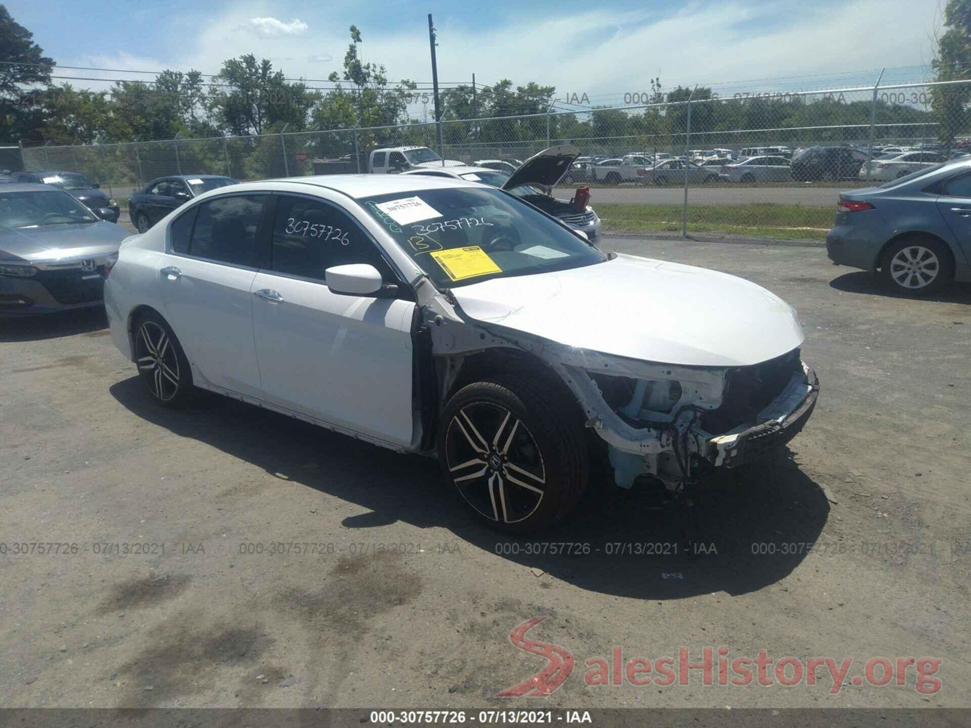 1HGCR2F63GA194927 2016 HONDA ACCORD SEDAN