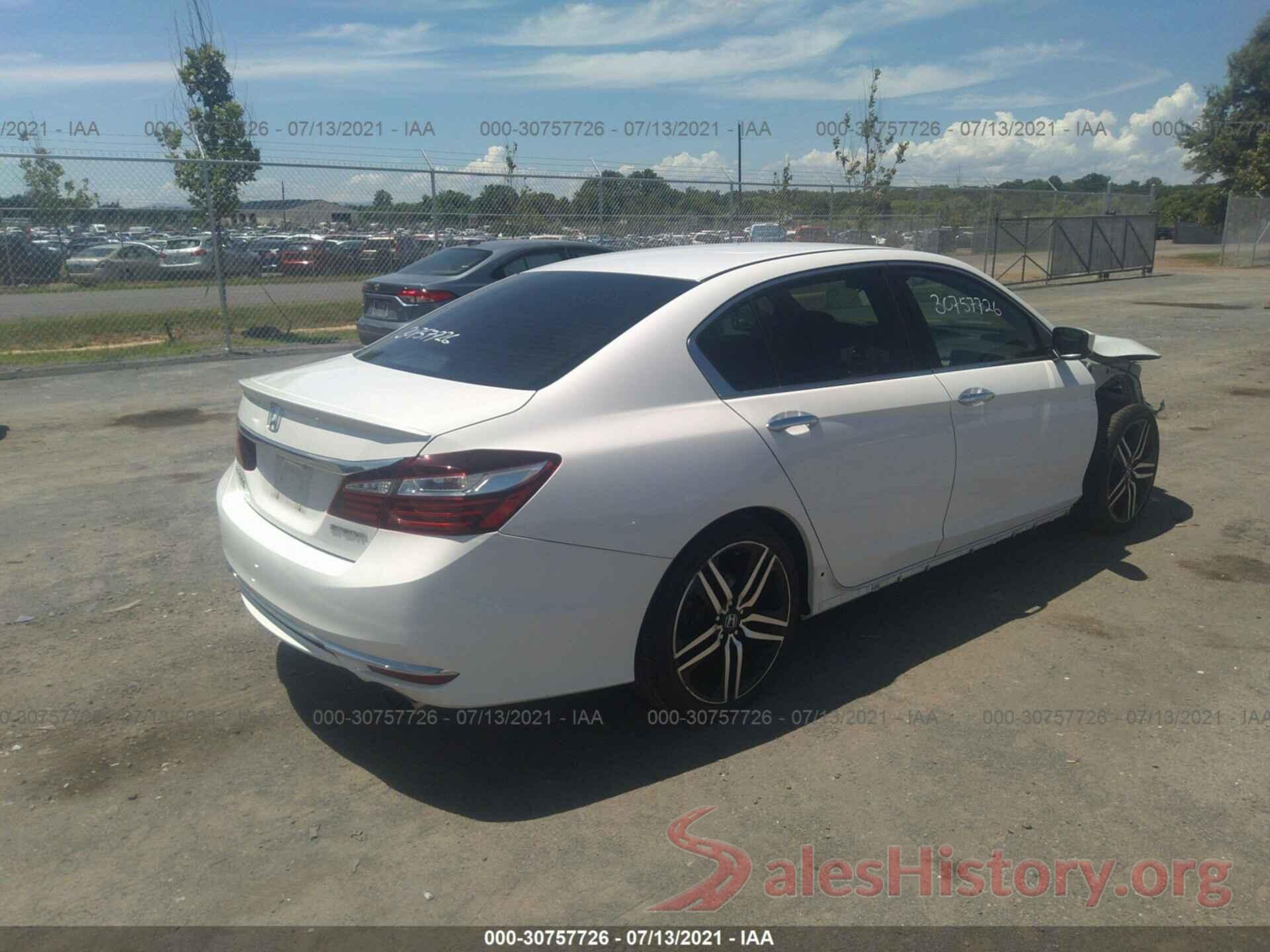 1HGCR2F63GA194927 2016 HONDA ACCORD SEDAN