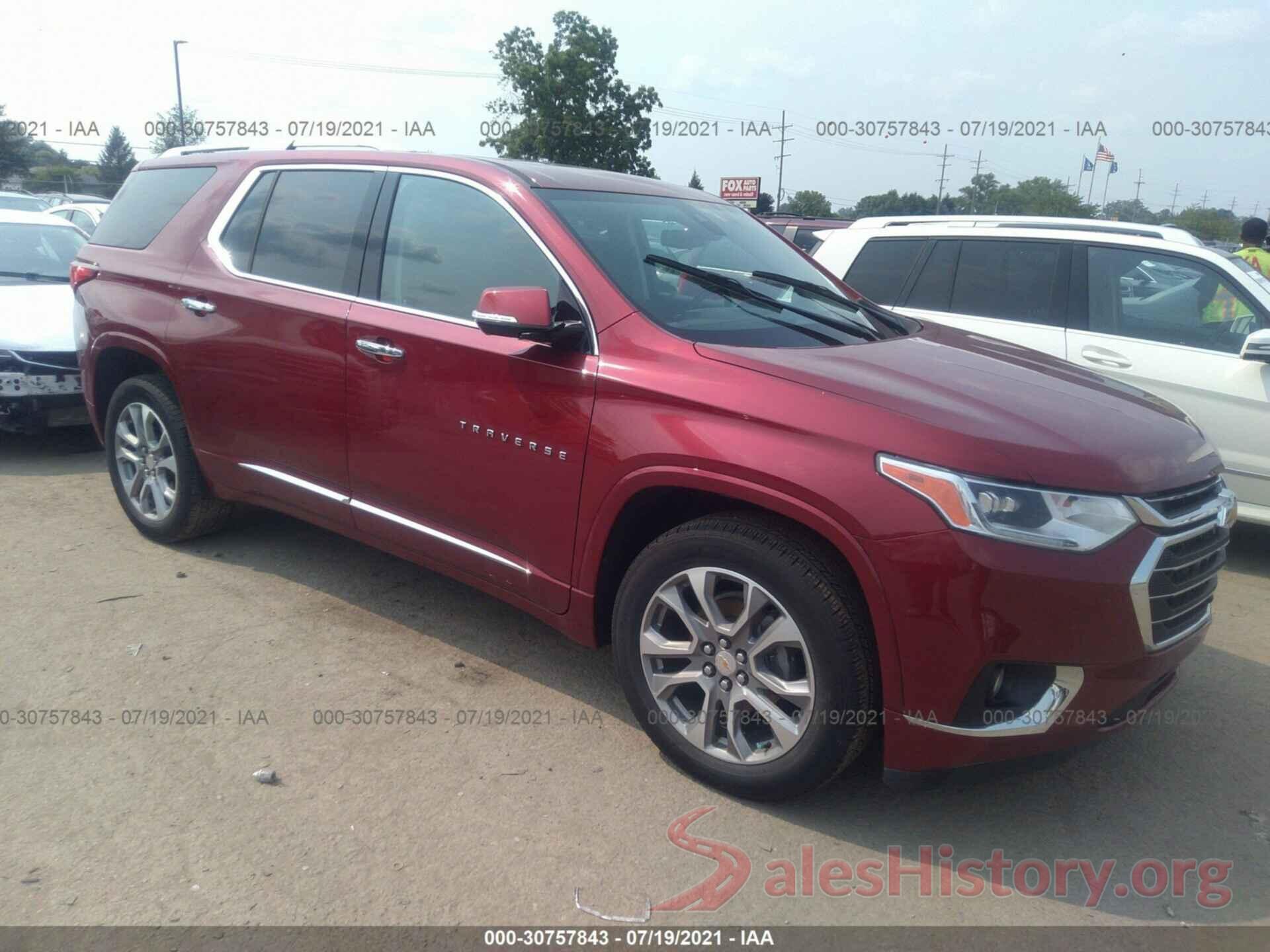 1GNEVKKW3LJ170878 2020 CHEVROLET TRAVERSE