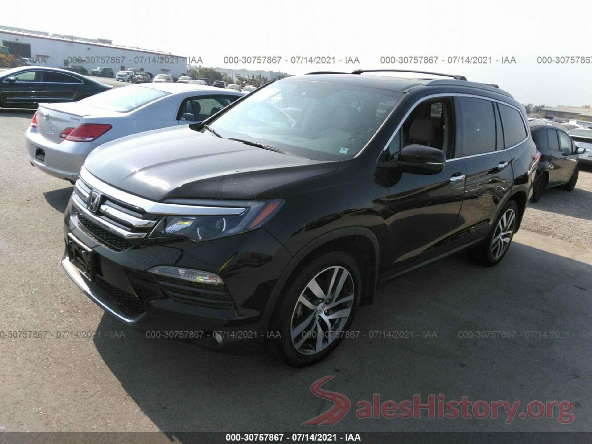 5FNYF6H96GB060674 2016 HONDA PILOT