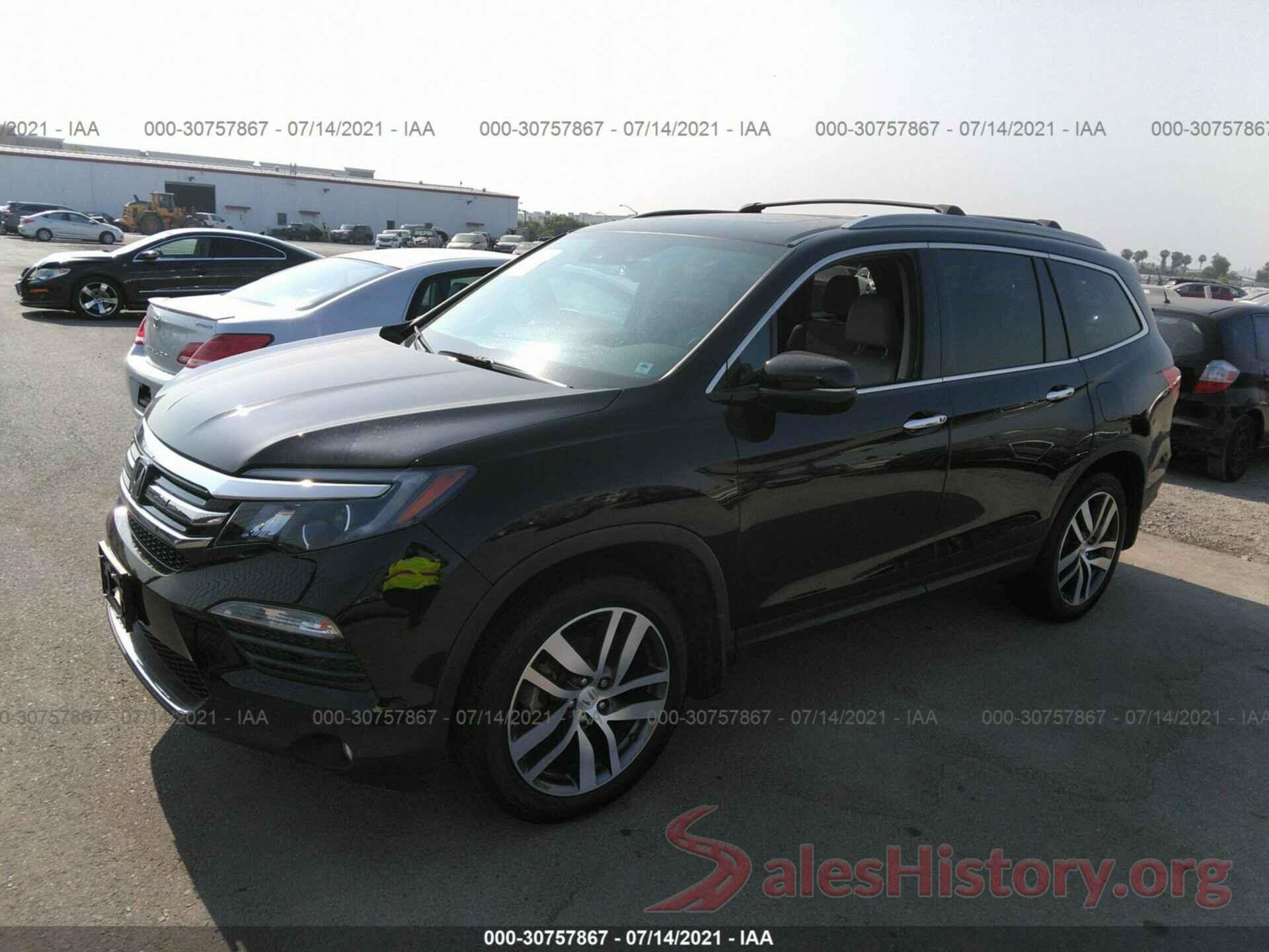 5FNYF6H96GB060674 2016 HONDA PILOT