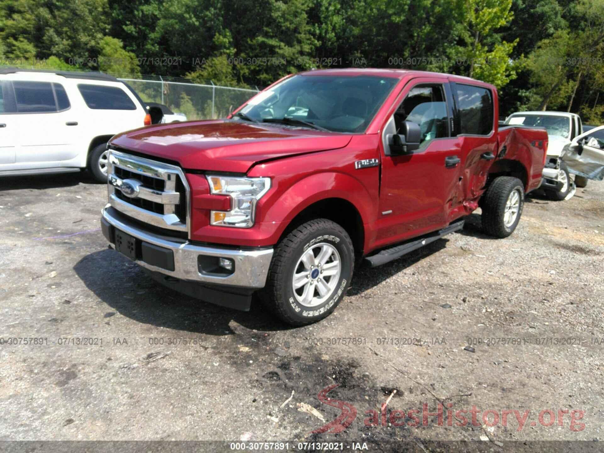 1FTEW1EP2HFB57604 2017 FORD F-150