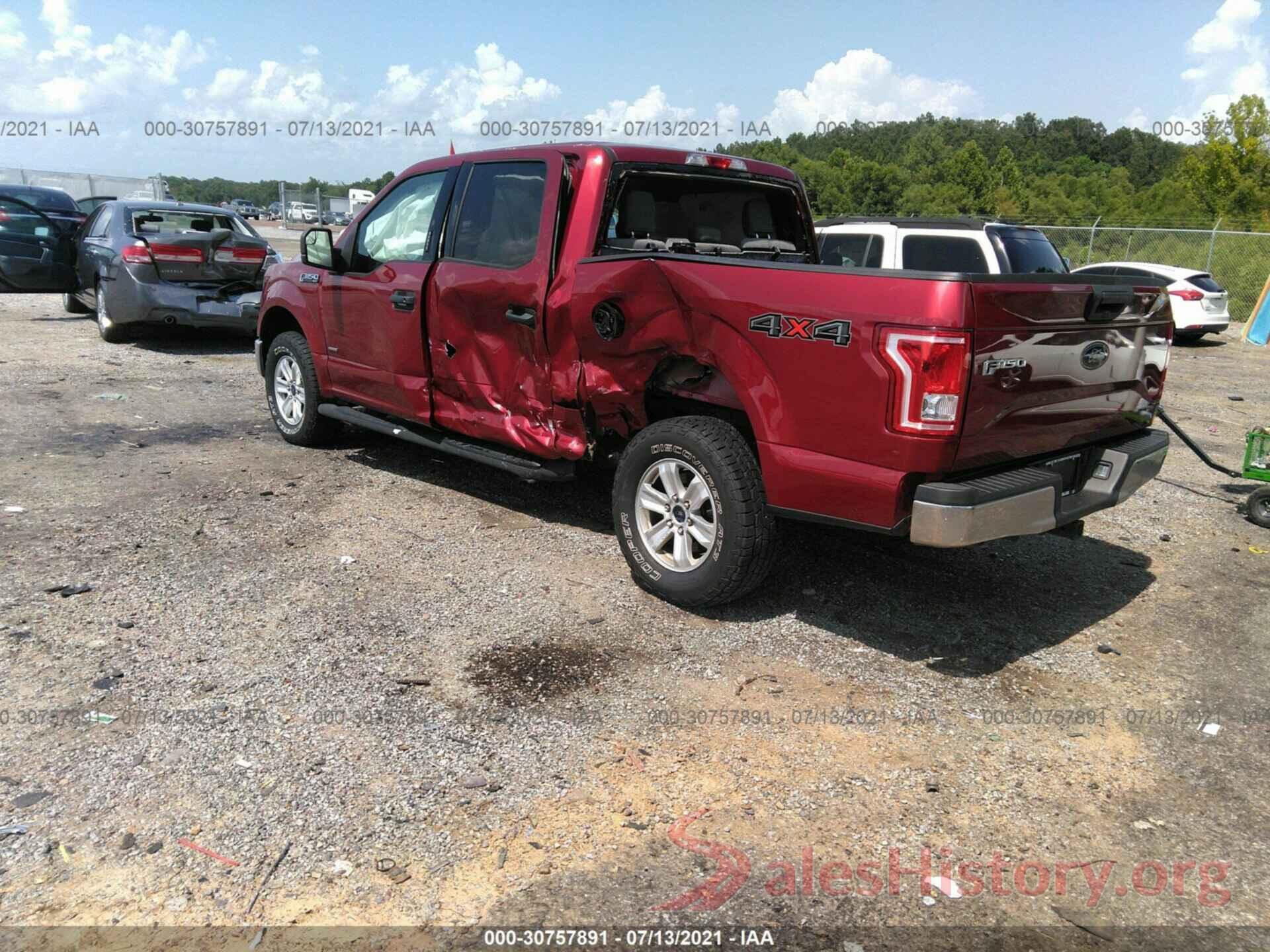 1FTEW1EP2HFB57604 2017 FORD F-150