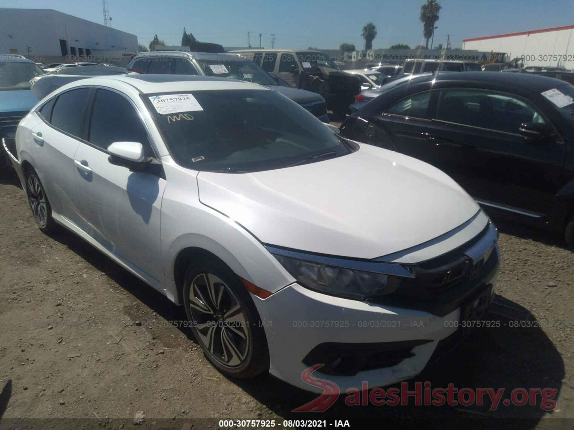 2HGFC1F79GH646284 2016 HONDA CIVIC SEDAN