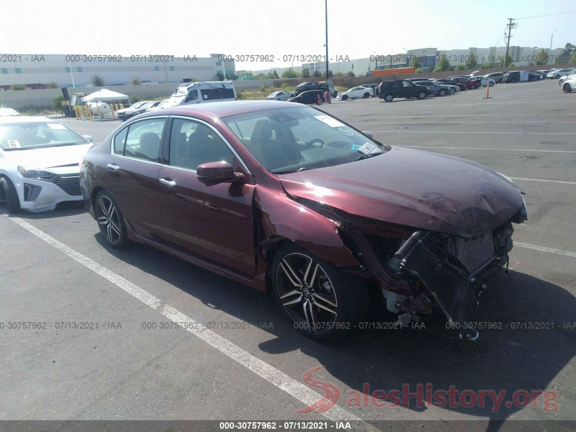 1HGCR3F99GA024474 2016 HONDA ACCORD SEDAN