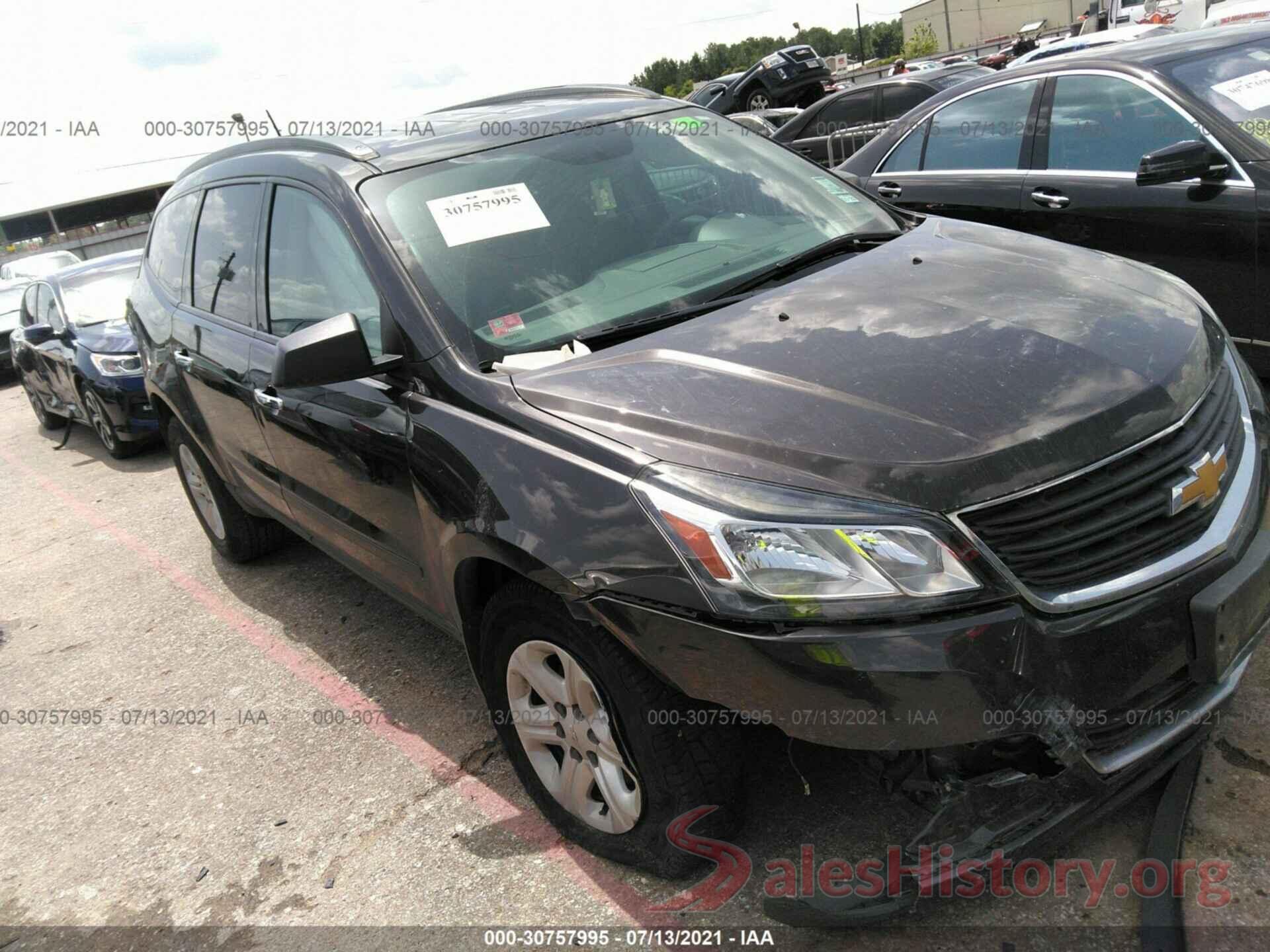 1GNKRFED7HJ182693 2017 CHEVROLET TRAVERSE