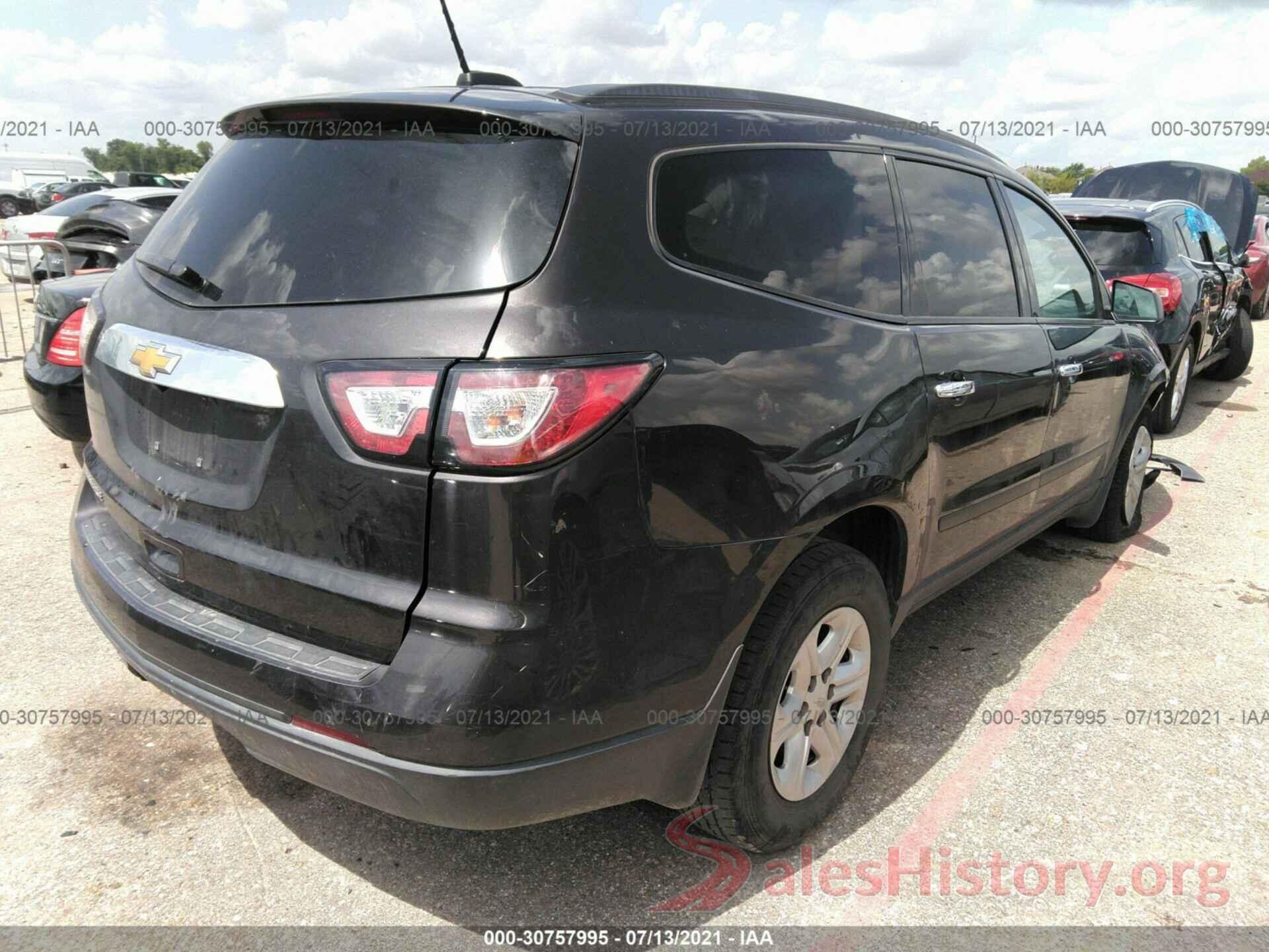 1GNKRFED7HJ182693 2017 CHEVROLET TRAVERSE