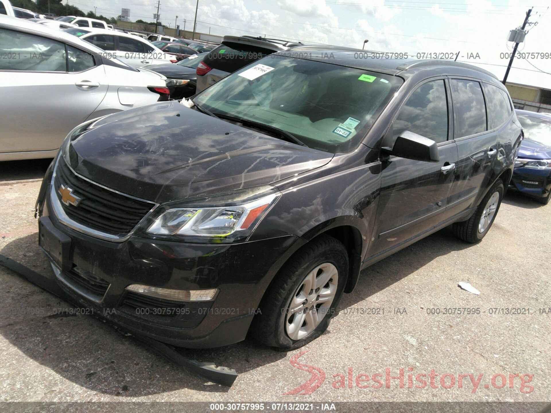 1GNKRFED7HJ182693 2017 CHEVROLET TRAVERSE