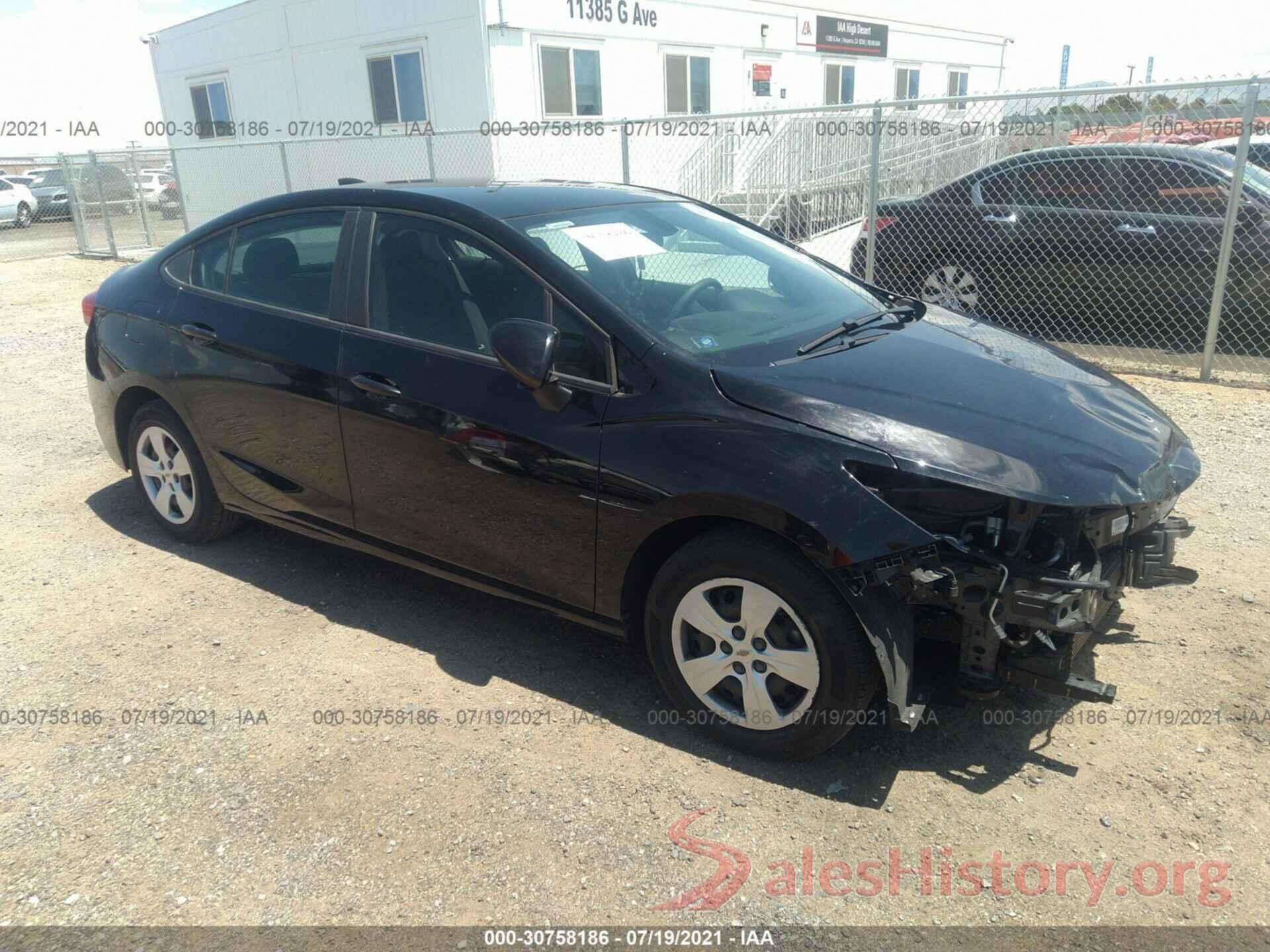 1G1BC5SMXJ7248531 2018 CHEVROLET CRUZE