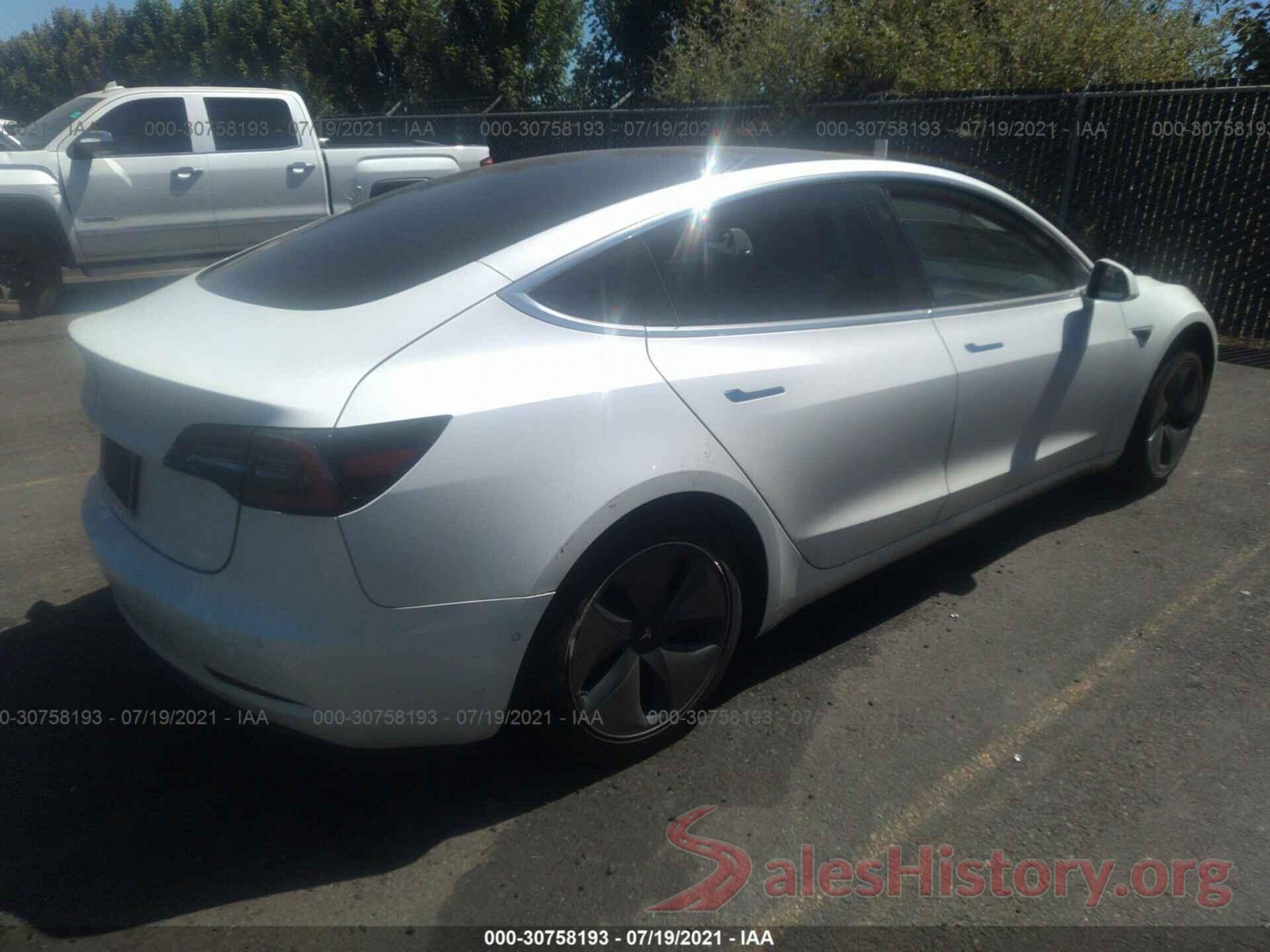 5YJ3E1EA8KF412158 2019 TESLA MODEL 3