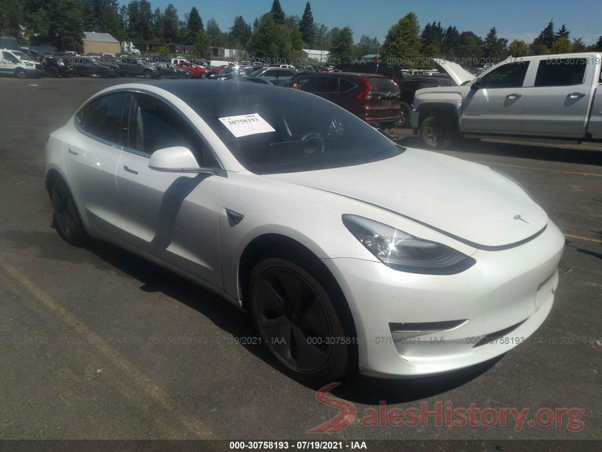 5YJ3E1EA8KF412158 2019 TESLA MODEL 3