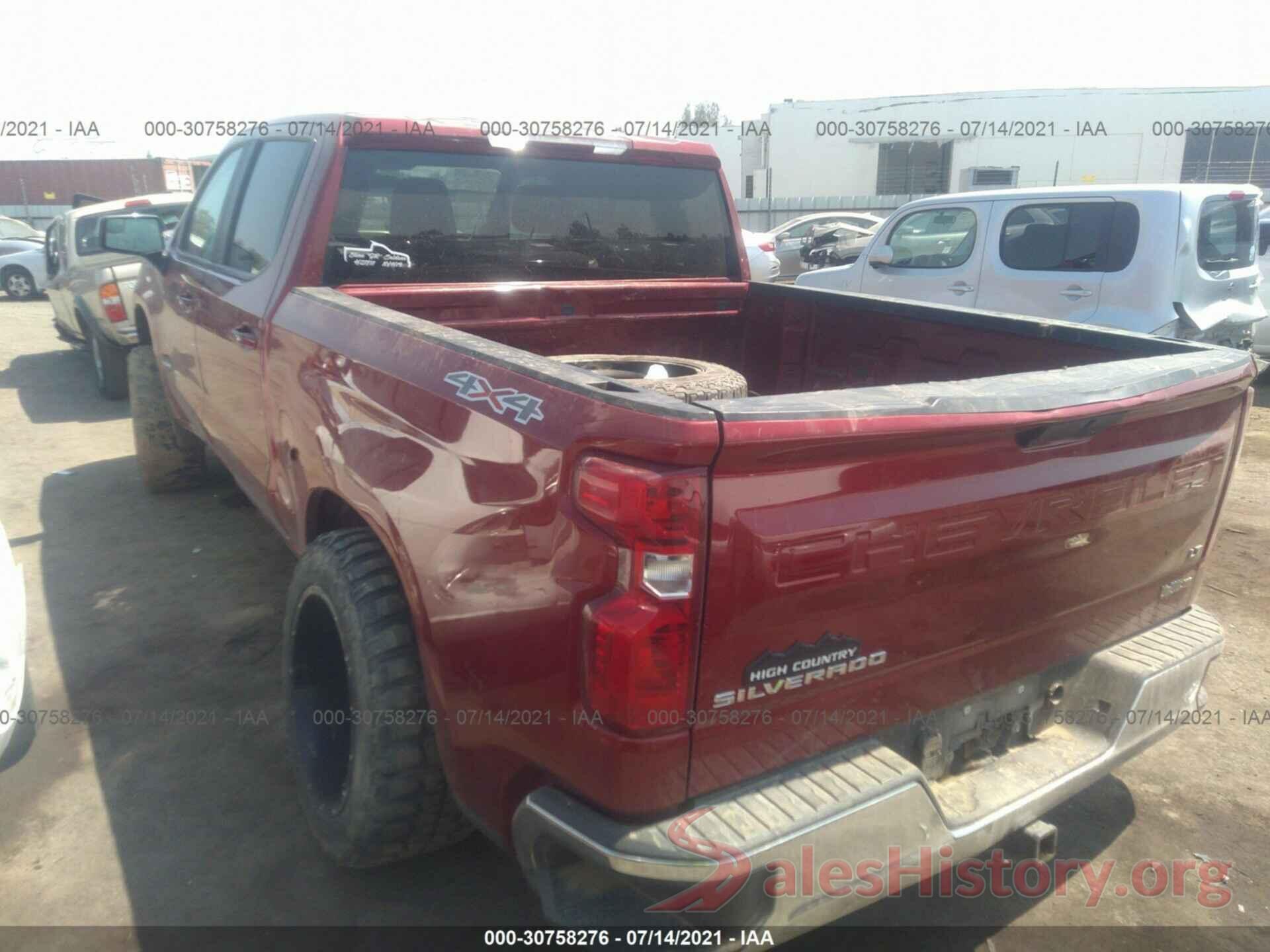 1GCUYDED6KZ132126 2019 CHEVROLET SILVERADO 1500